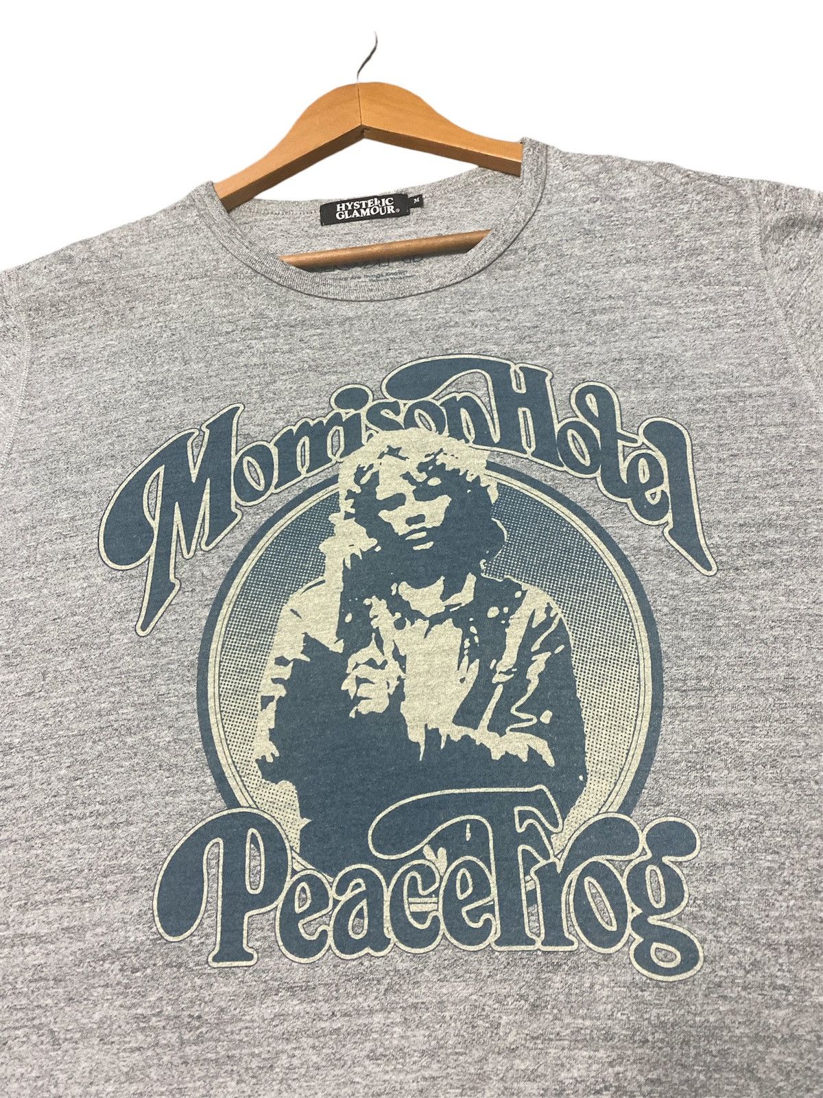 Hysteric Glamour × If Six Was Nine × Vintage HYSTERIC GLAMOUR X THE DOORS “MORRISON HOTEL PEACEFROG” TEE🔥 Size US M / EU 48-50 / 2 - 6 Thumbnail
