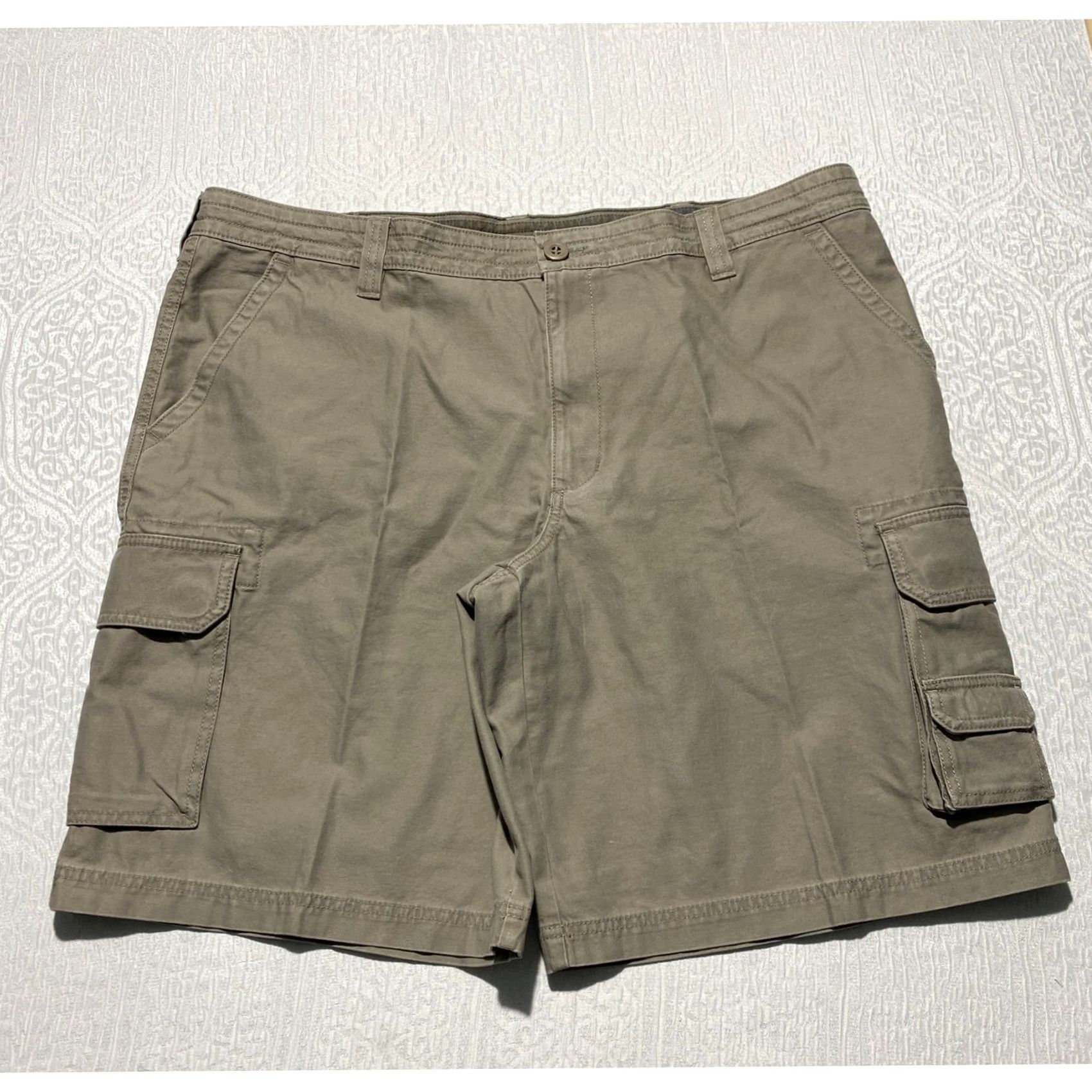 Vintage RedHead Cargo Shorts The Original Trail Head 6-Pocket Khaki Tan 44 Regular Pocket Army Casual Workwear Men Size US 44 / EU 60 - 2 Thumbnail