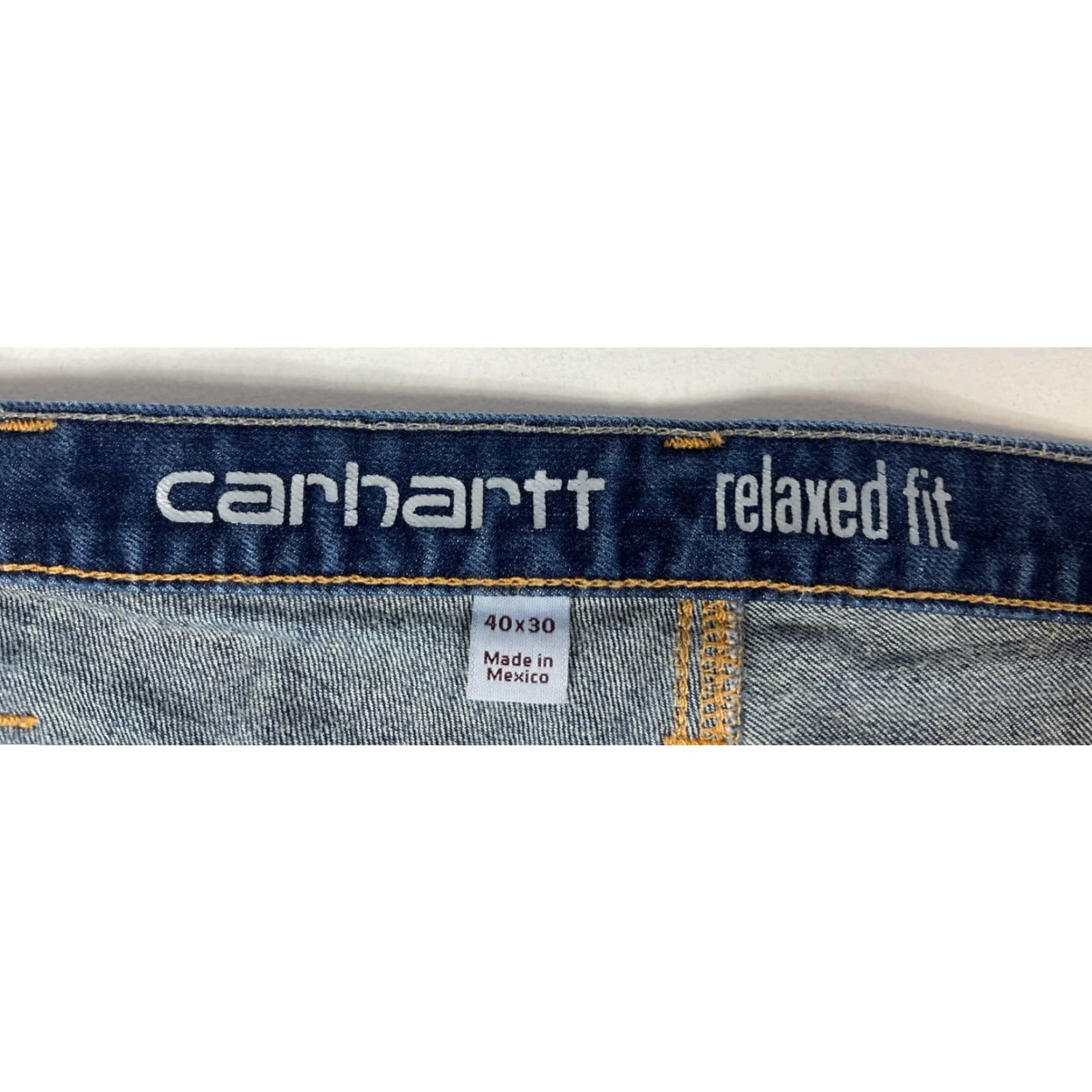 Carhartt Carhartt Jeans Force Extremes Relaxed Fit Tapered Leg 40x30 Mens Denim Blue 40x30 Jeans Size US 40 / EU 56 - 7 Thumbnail