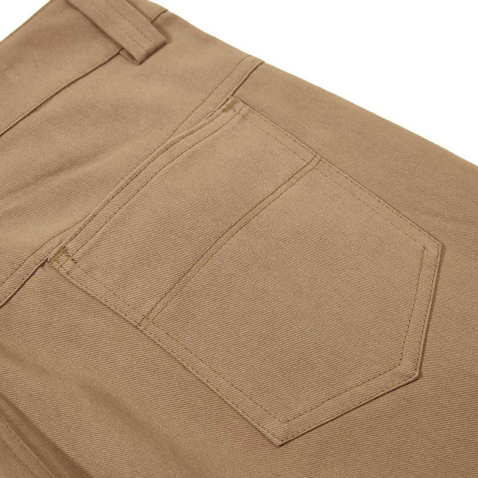 Japanese Brand Brown Wide Leg Pants with Side Tassel Detail Size US 32 / EU 48 - 3 Thumbnail