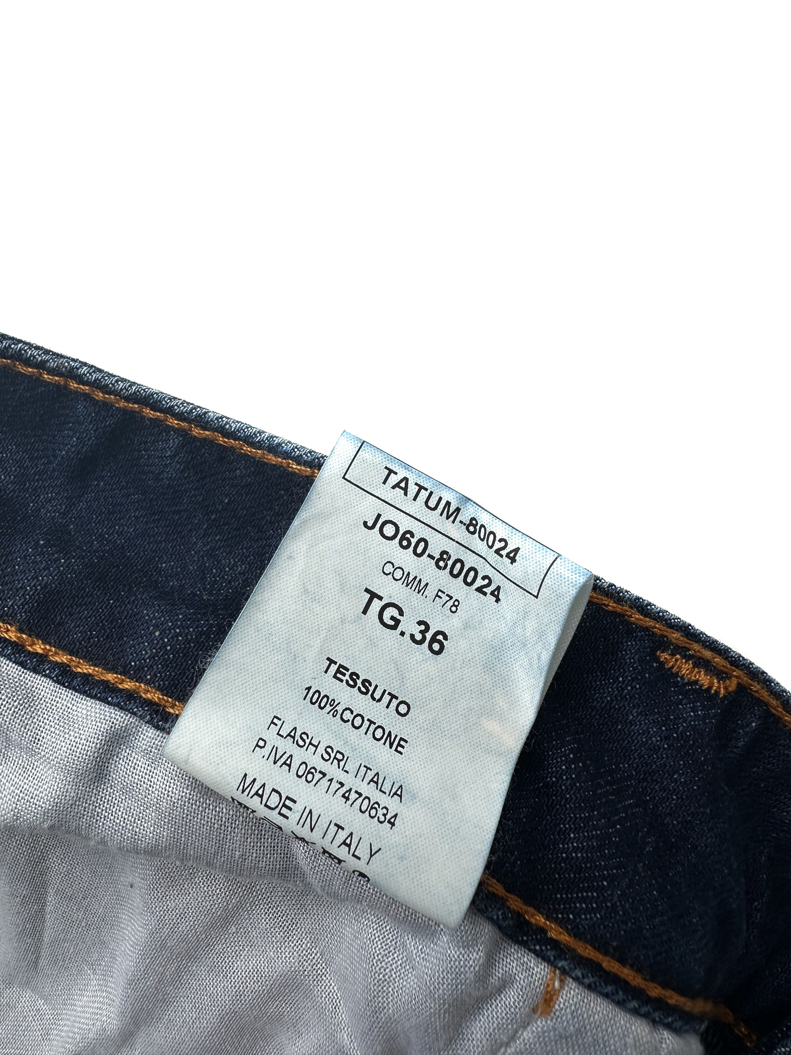 Designer Genius crashed denim denim jeans Size US 36 / EU 52 - 7 Thumbnail
