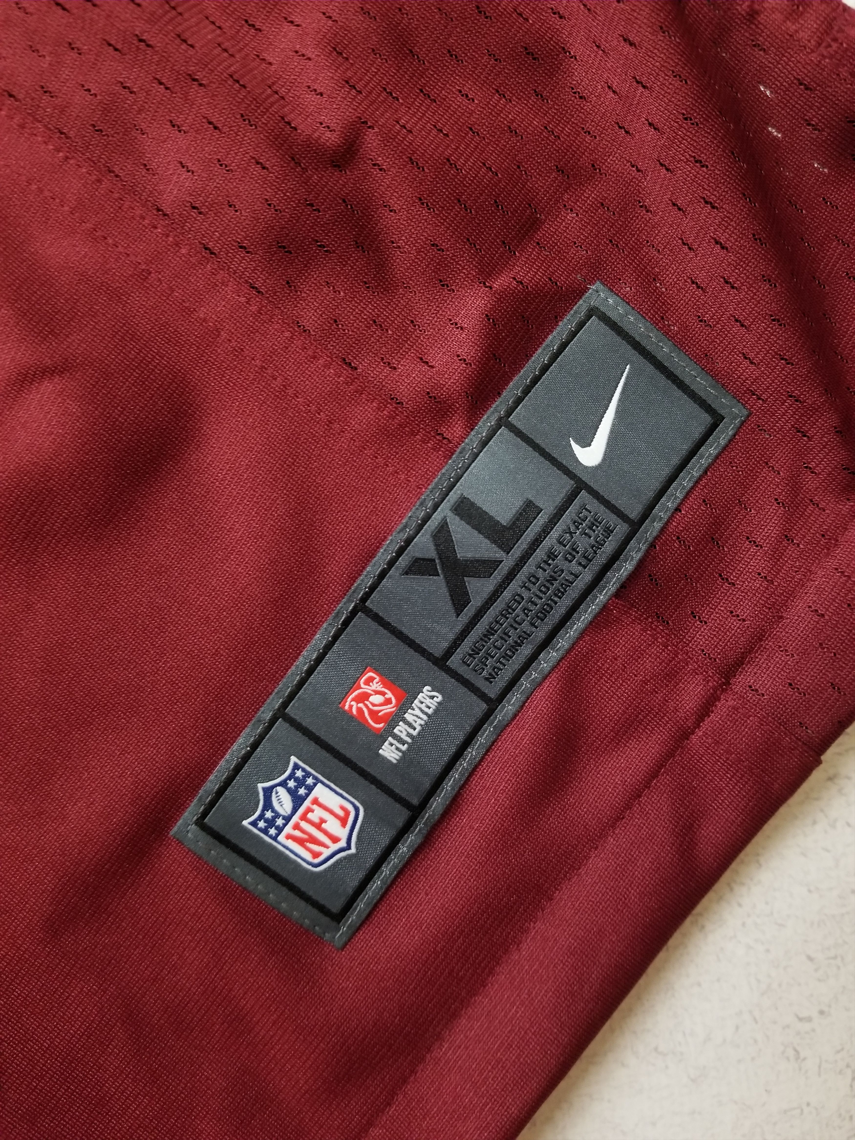 Nike Nike Washington Redskins Swearinger #36 Burgundy NFL Jersey Size US XL / EU 56 / 4 - 16 Thumbnail