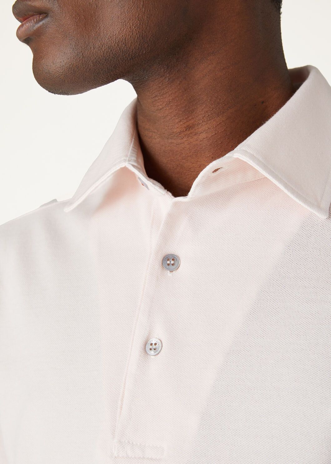 Loro Piana o1w1db10125 FAN5407 Polo Shirt in Light Pink Size US S / EU 44-46 / 1 - 3 Thumbnail