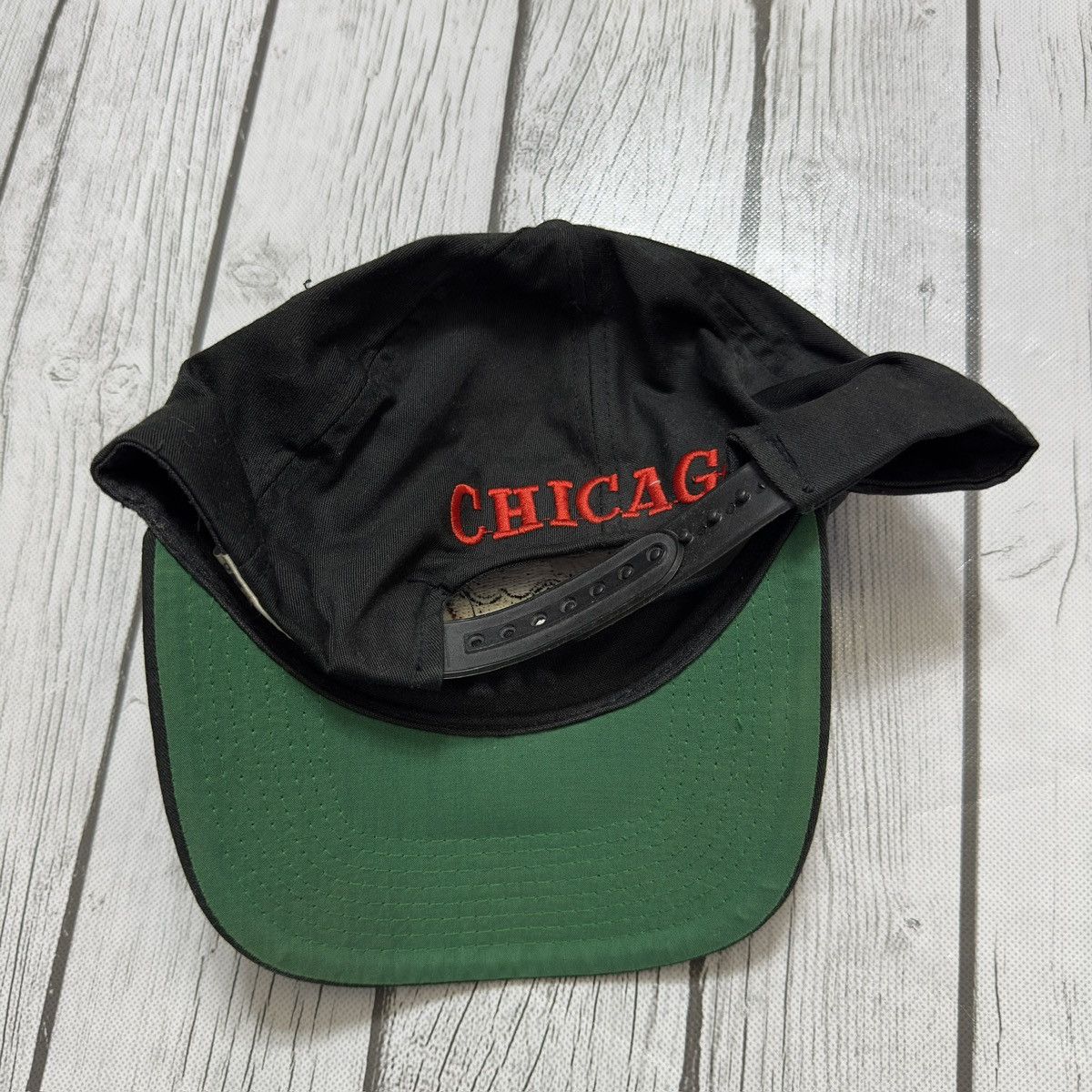 NBA × Vintage Vintage Chicago Bulls hat Size ONE SIZE - 2 Thumbnail