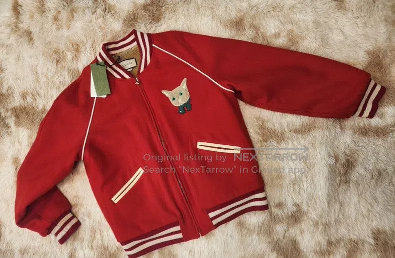 Gucci Gucci Woollen baseball jacket Size US L / EU 52-54 / 3 - 1 Thumbnail