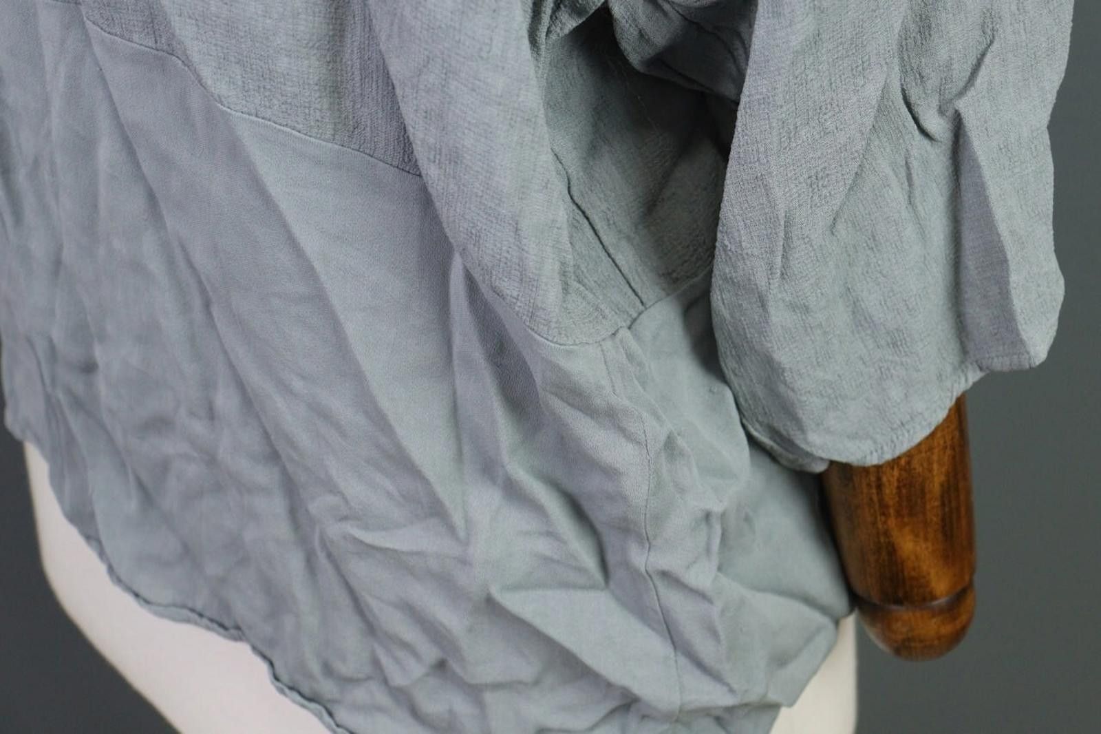Designer Transit Par Such Gray 3/4 Sleeve Relaxed Top Blouse Size 5 Size M / US 6-8 / IT 42-44 - 6 Thumbnail