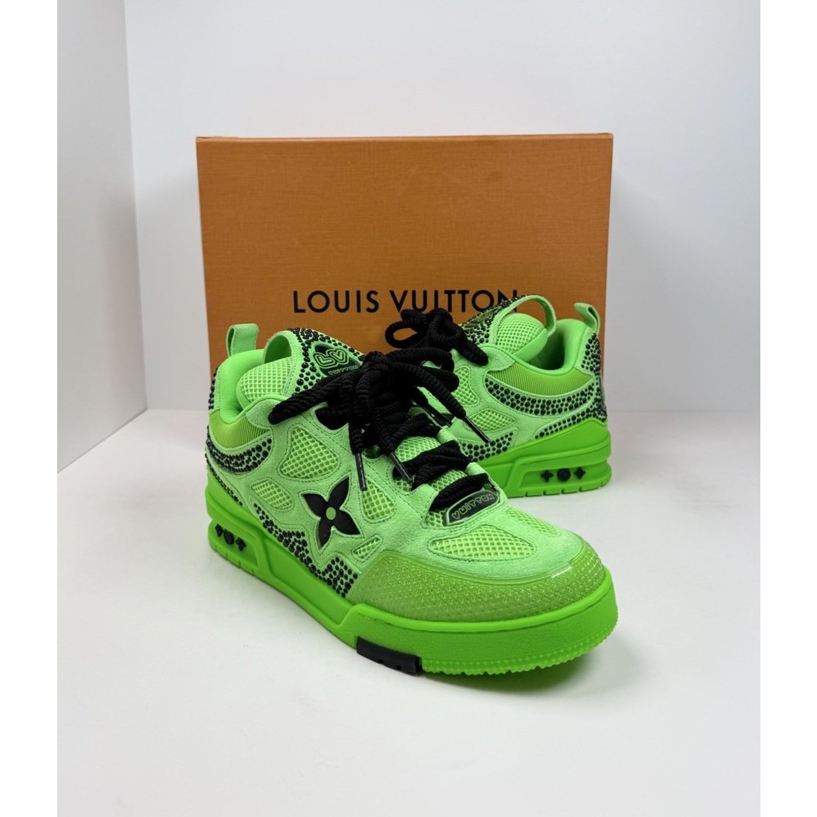 Louis Vuitton Size 8LV/9US - Louis Vuitton Skate Green Size US 9 / EU 42 - 2 Thumbnail