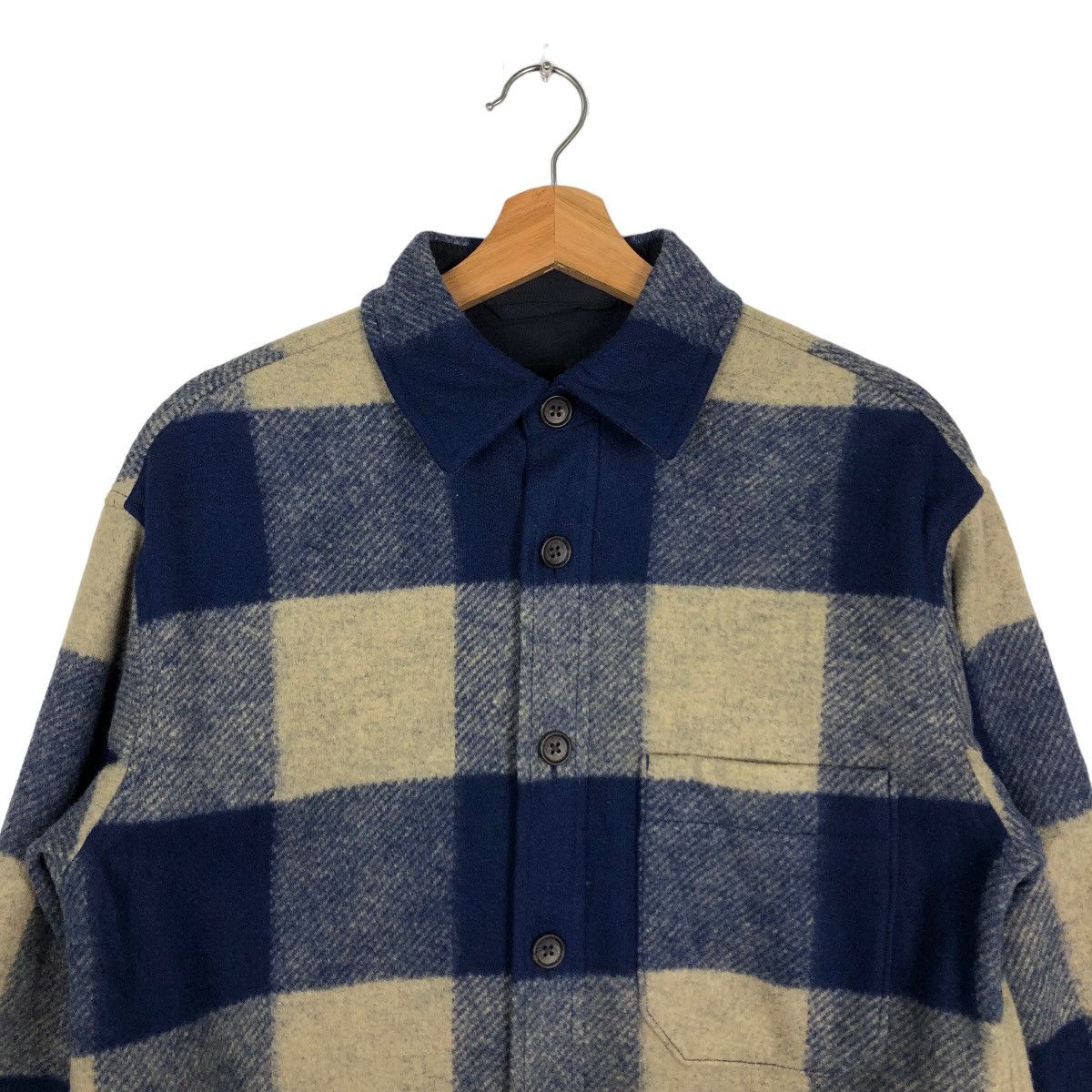 Flannel 🔥90’s Chore Flannel Jacket Uniqlo Japan Issey Miyake Tartan Size US M / EU 48-50 / 2 - 3 Thumbnail