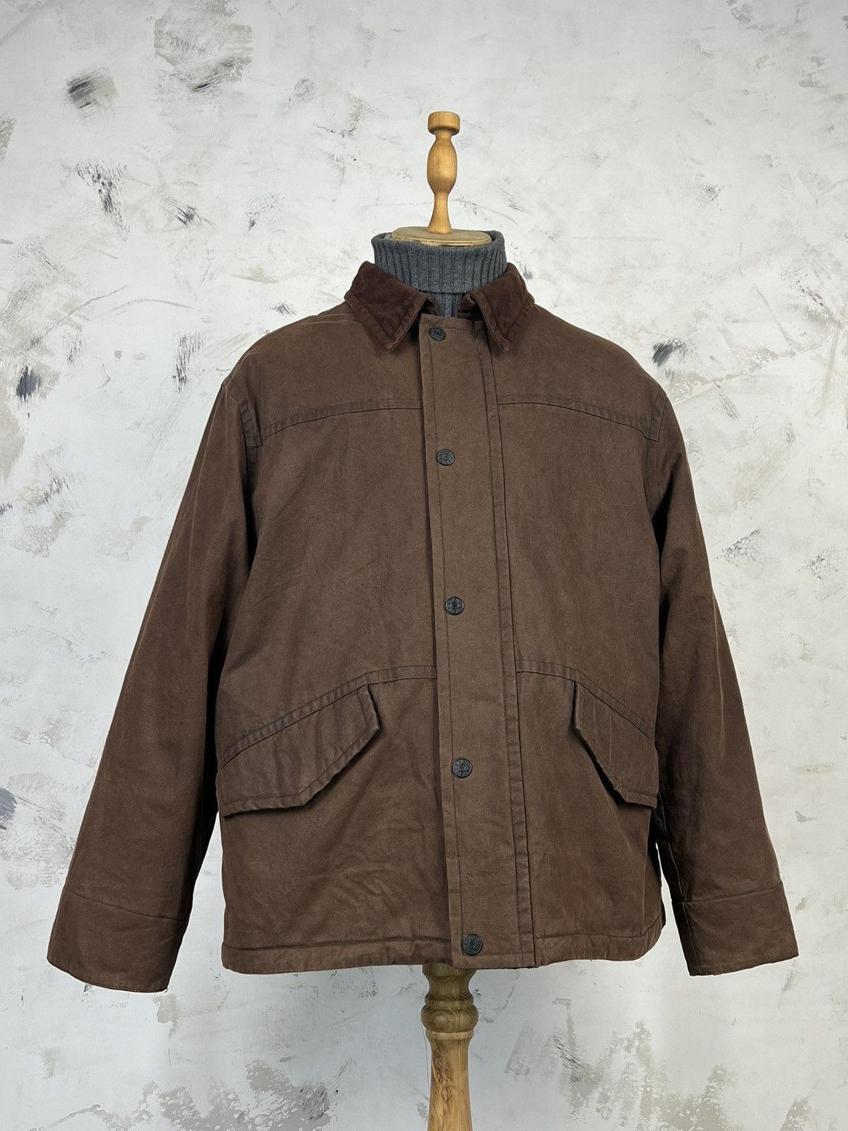 NEXT Vintage Next Waxed Field Jacket Size M Size US M / EU 48-50 / 2 - 2 Thumbnail