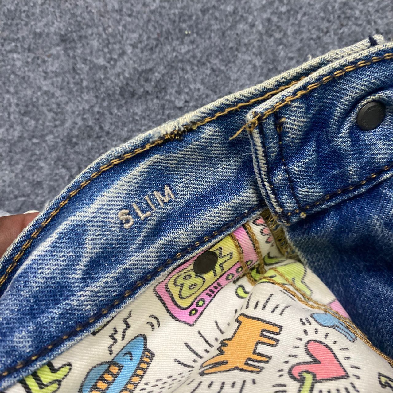 American Eagle Outfitters Vintage American Eagle x Hering Slim Denim Size US 32 / EU 48 - 20 Thumbnail