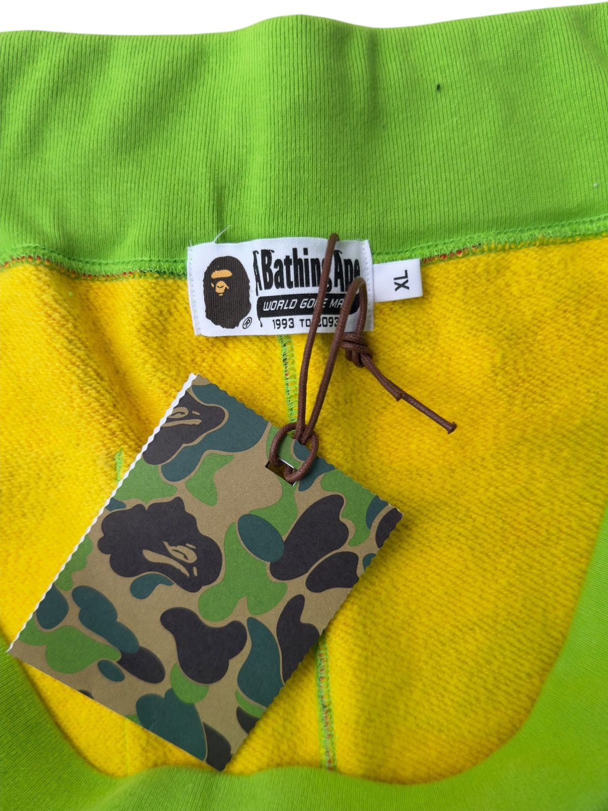 Bape BAPESTA Multi Color Camo Sweat Shorts Size US 36 / EU 52 - 6 Thumbnail