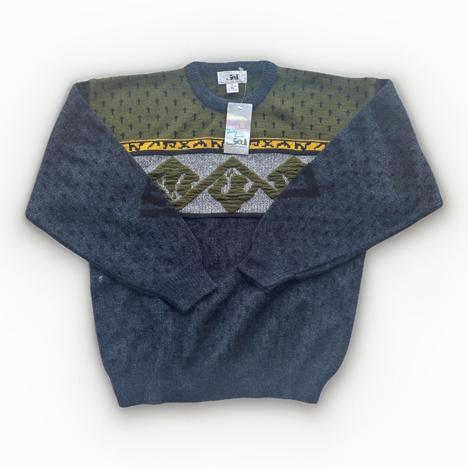 Vintage Vintage Jed 80s 90s Caridgan Wrap Sweater Womens Medium NWT Size M / US 6-8 / IT 42-44 - 1 Thumbnail