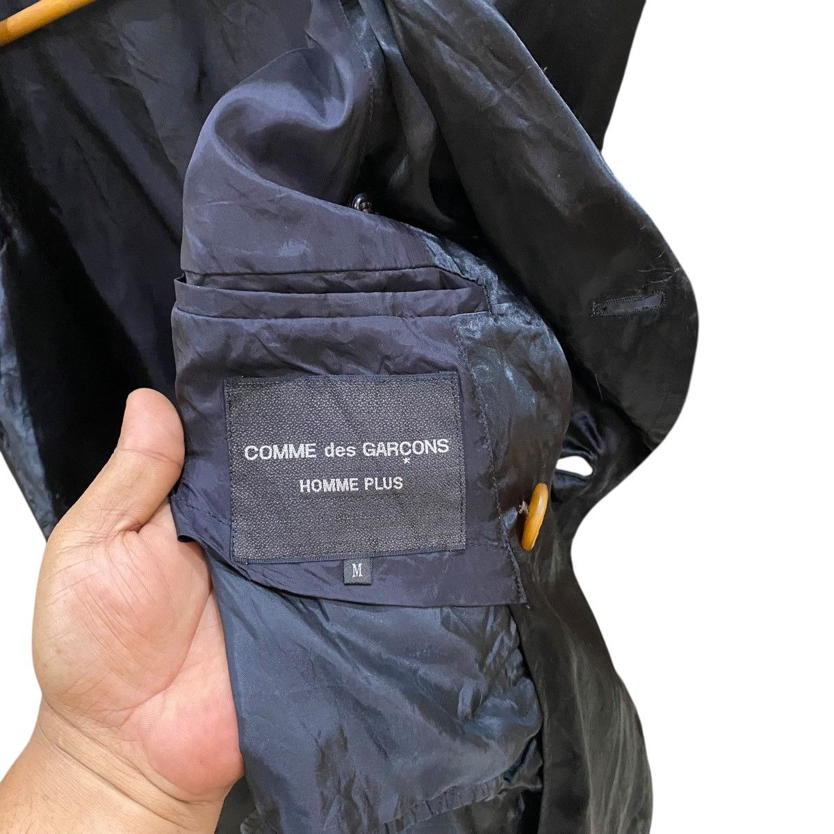 Comme des Garcons Homme Plus Comme Des Garcons Homme Plus Double Breasted Trenchcoat Size US M / EU 48-50 / 2 - 10 Thumbnail