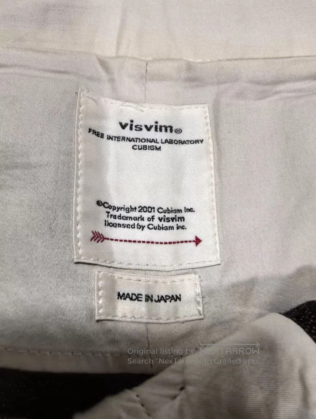 Visvim visvim gifford pants charcoal gray color. Size US 34 / EU 50 - 4 Thumbnail
