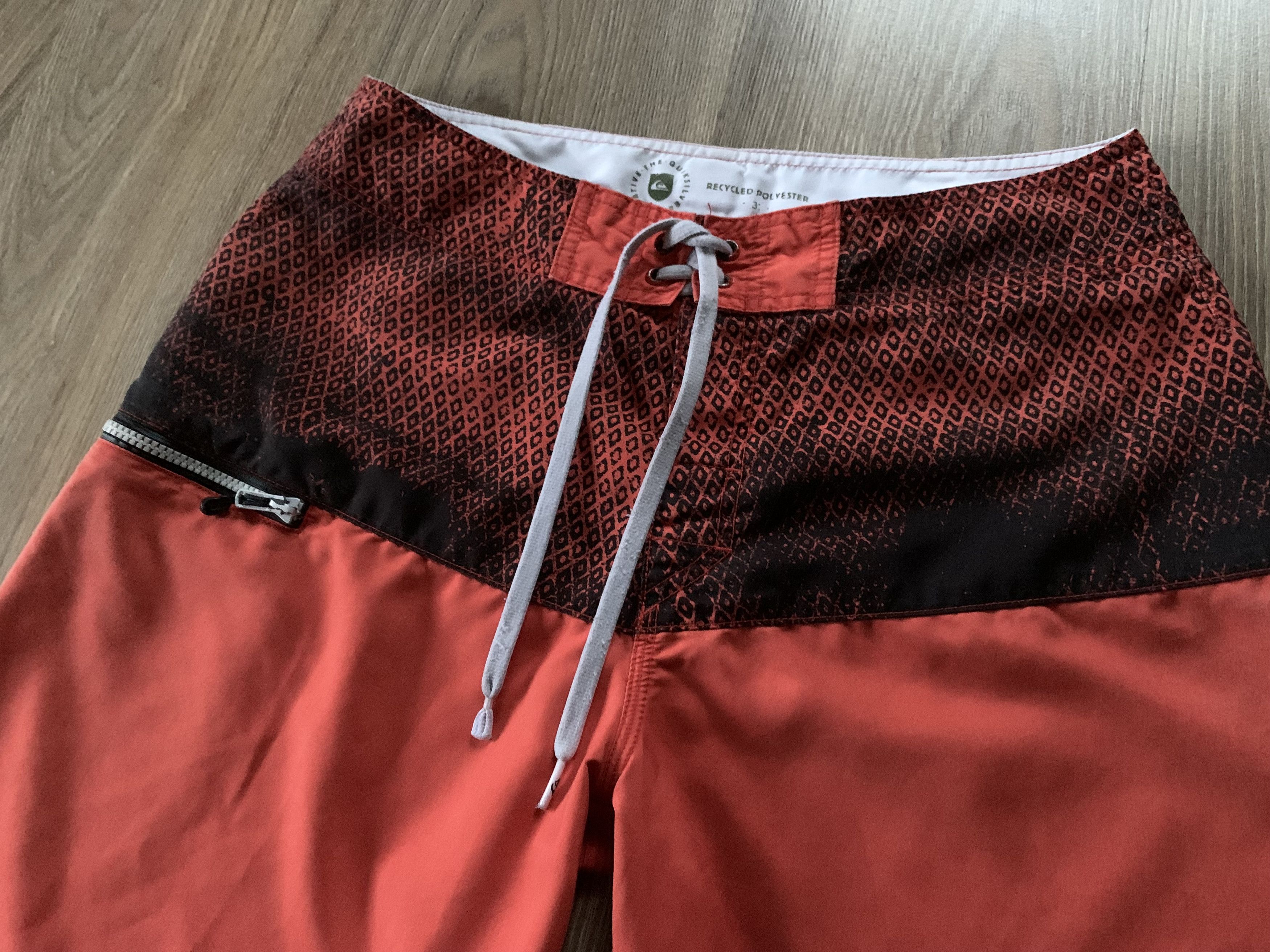 Quicksilver × Vintage Quicksilver Beach Swim Shorts Size US 31 - 4 Thumbnail