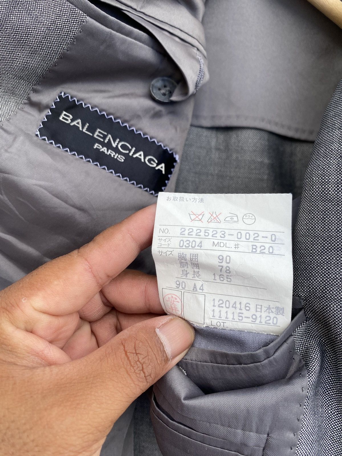 Balenciaga Rare Vintage 90s Balenciaga Blazer Size 36S - 12 Thumbnail