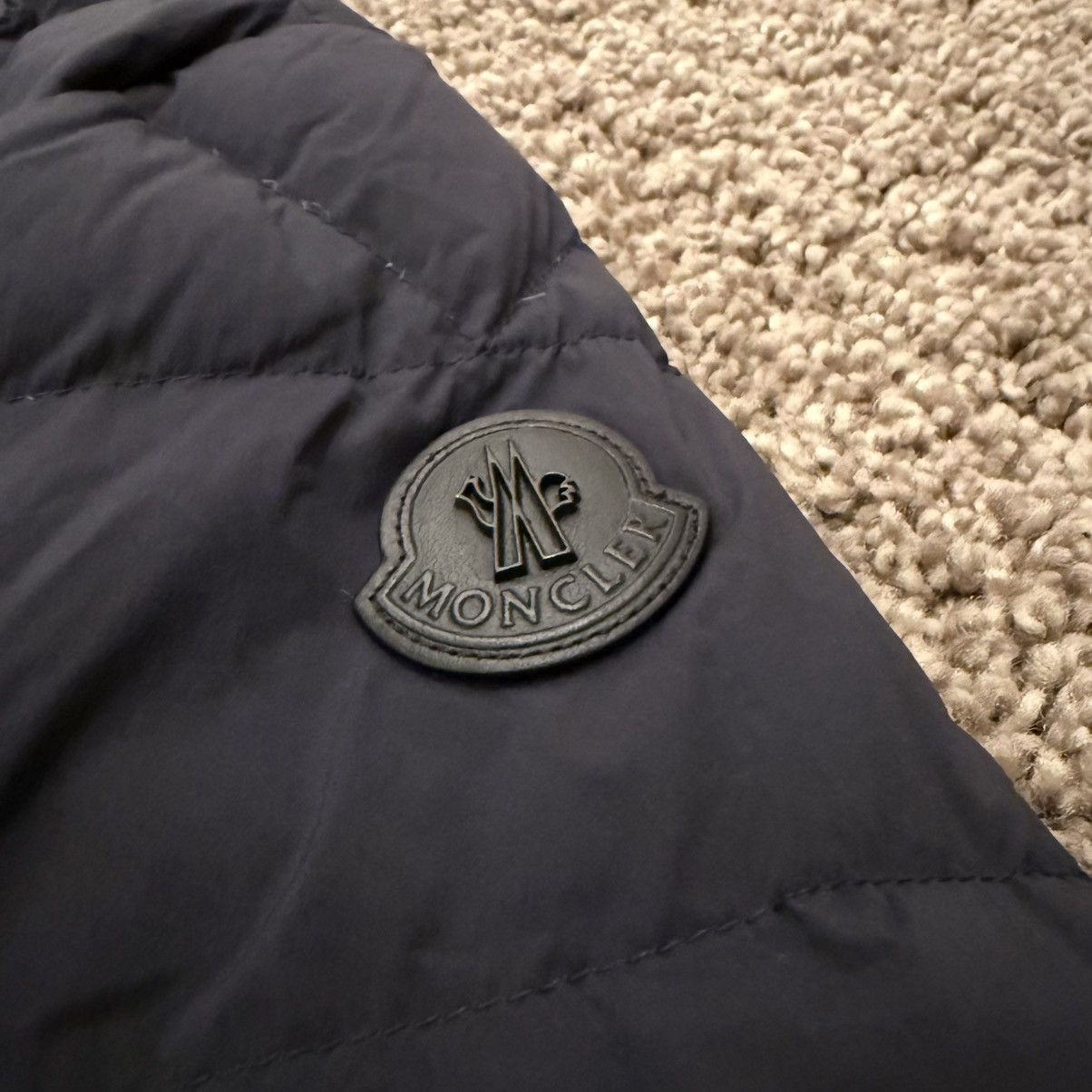 Moncler Moncler ‘choquart’ jacket black label size 3 navy logo Size US M / EU 48-50 / 2 - 2 Thumbnail