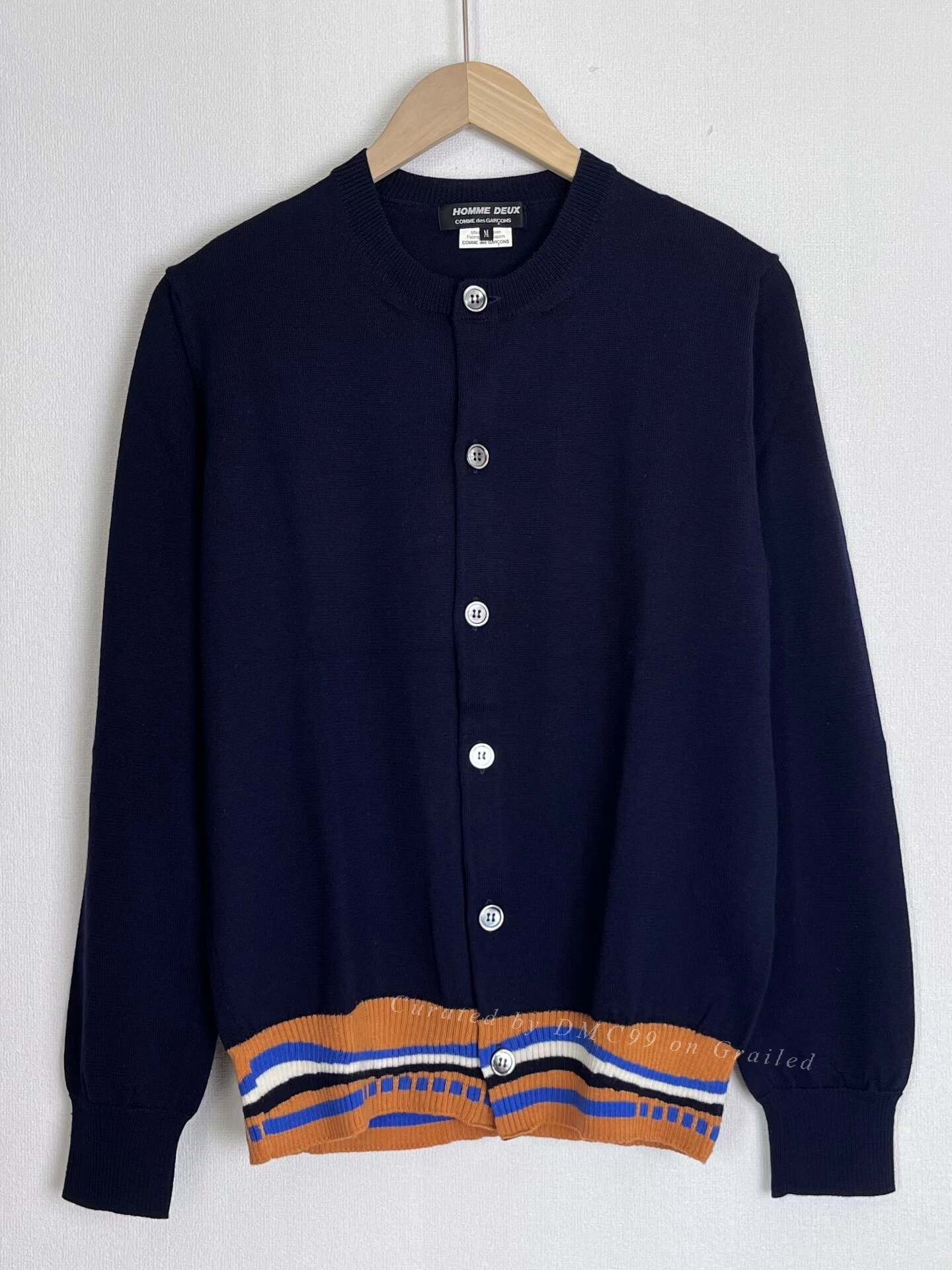 Comme des Garcons COMME des GARCONS Main Line Wool Cardigan Size US M / EU 48-50 / 2 - 1 Thumbnail