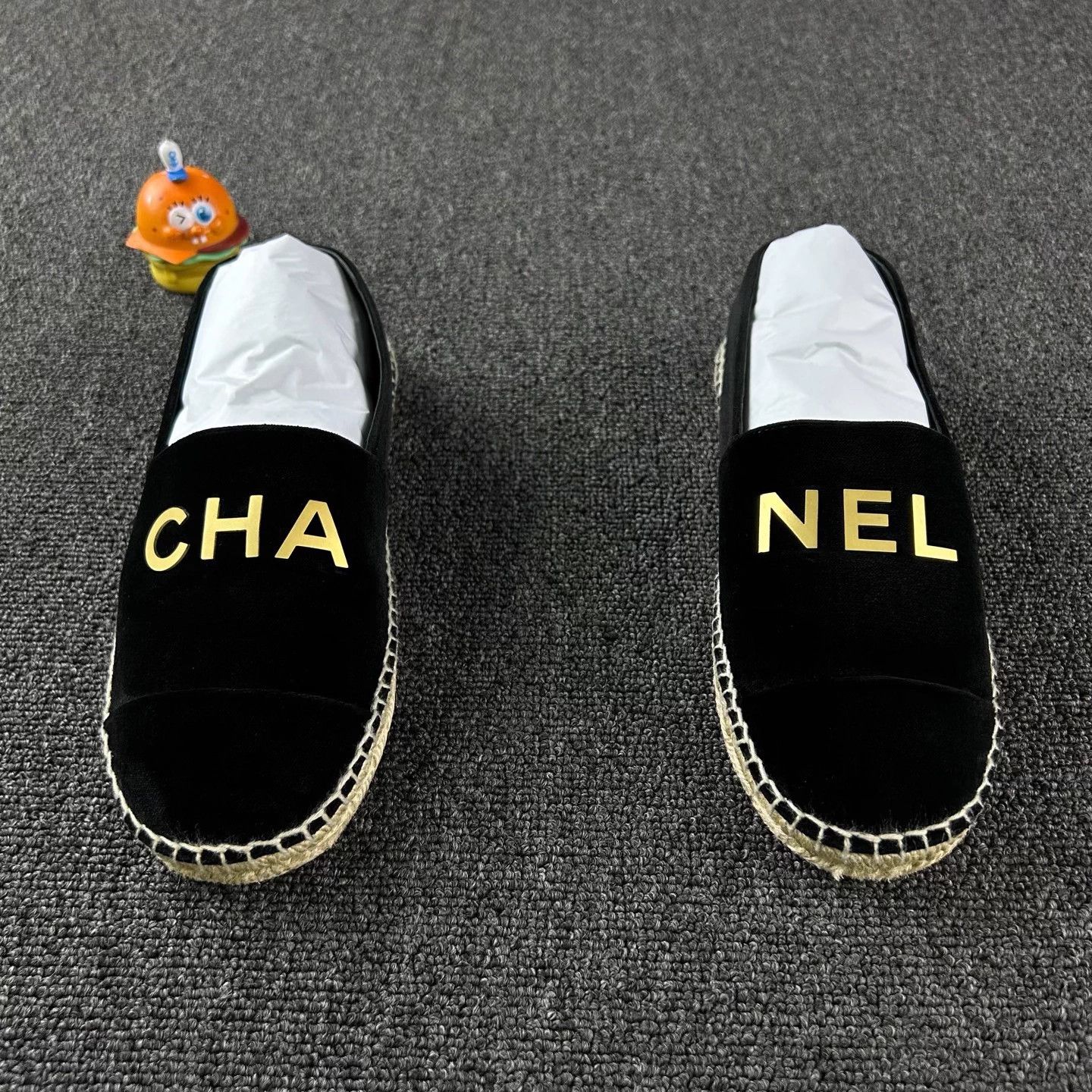 Chanel Chanel Black Fisherman Shoes Low Wear 38 Size US 7 / IT 37 - 2 Thumbnail
