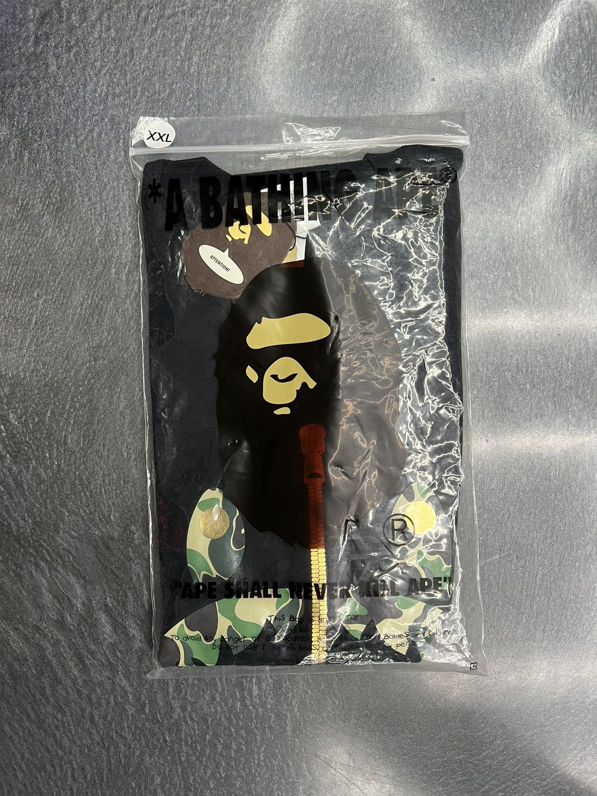 Bape Bape ABC Camo Shark T-Shirt Size US XXL / EU 58 / 5 - 6 Thumbnail