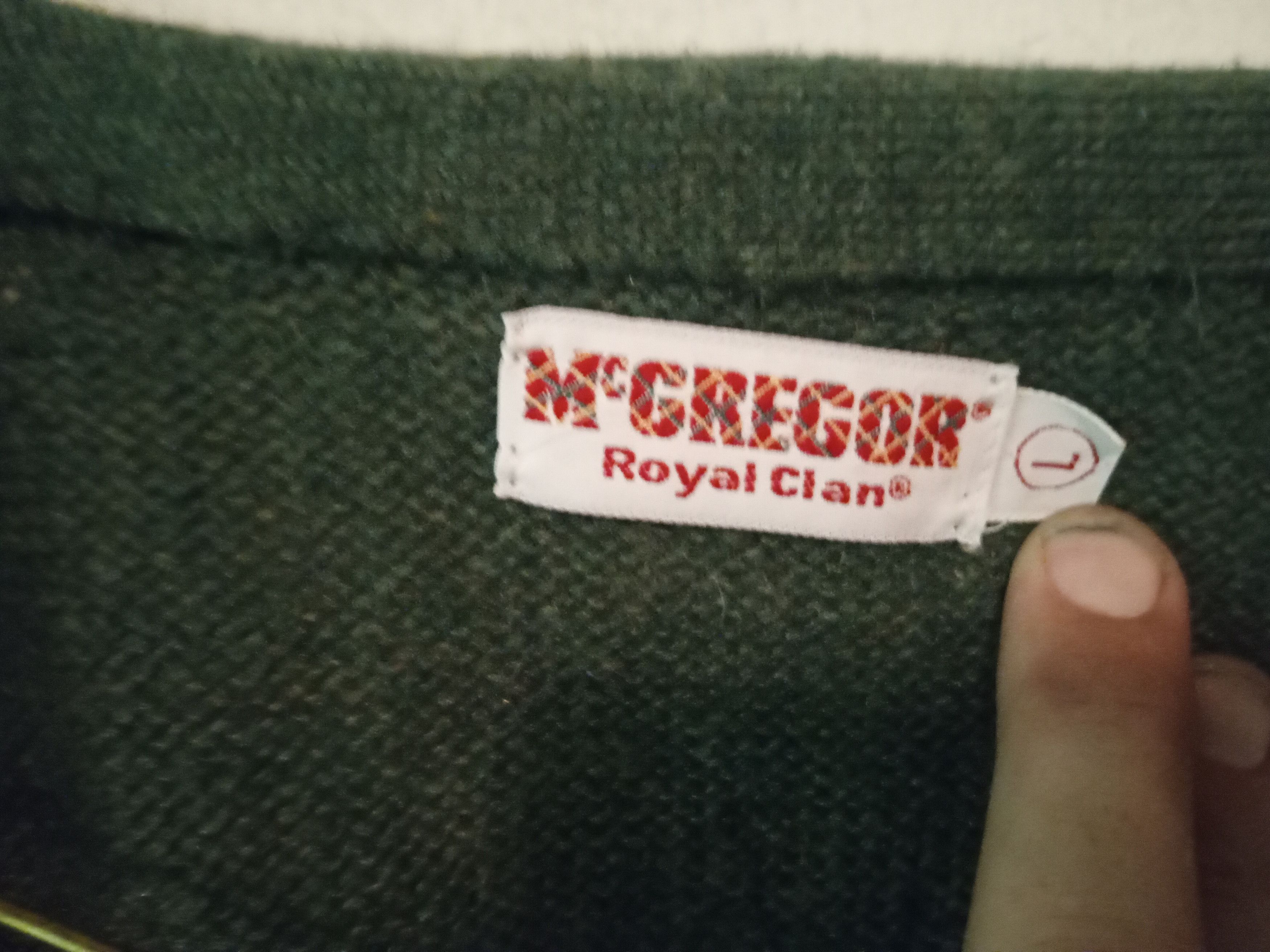 McGregor McGregor Royal Clan Green Knit Cardigan Size Large Size US L / EU 52-54 / 3 - 3 Thumbnail