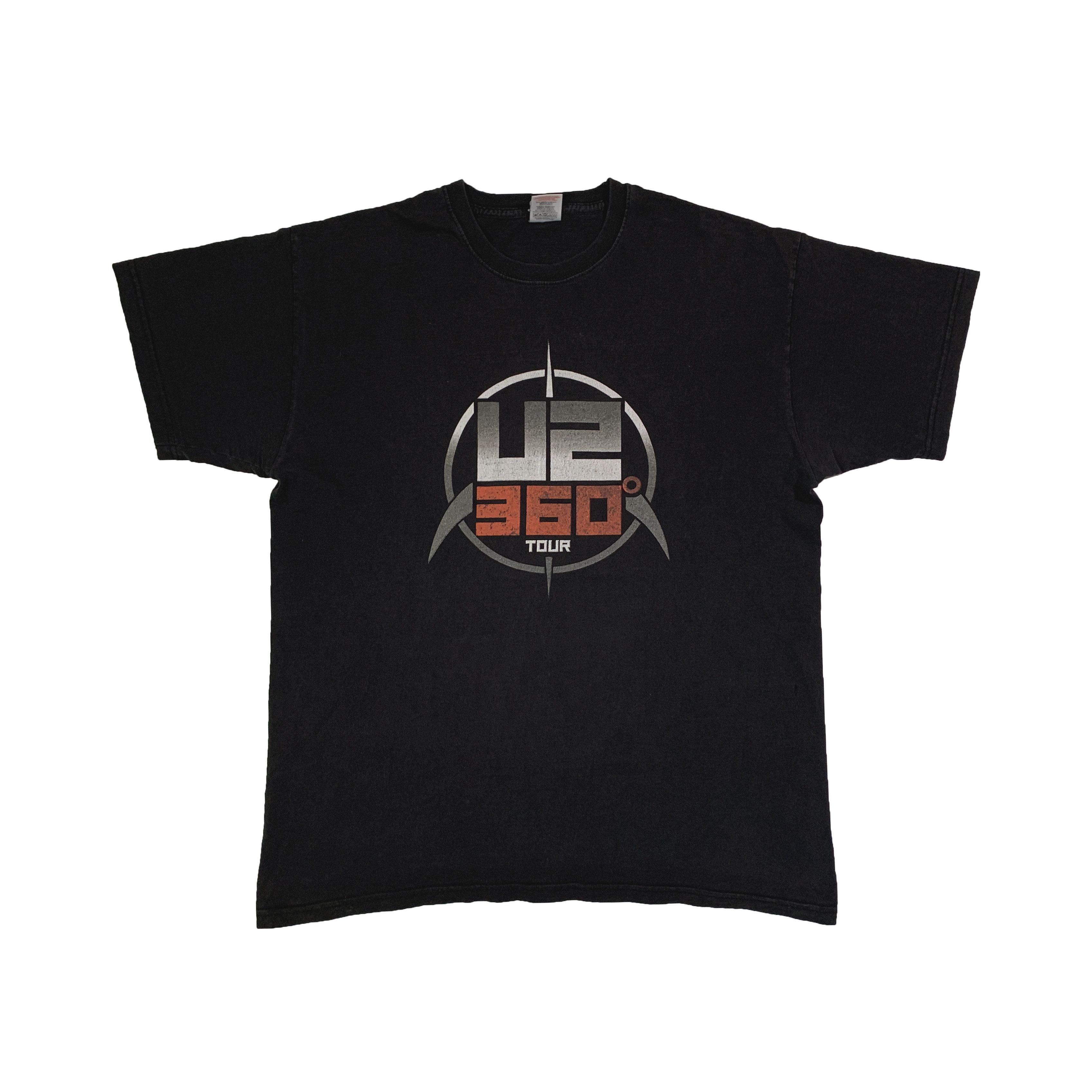 Band Tees × Vintage Vintage 2010 U2 360 Tour T-shirt Size US L / EU 52-54 / 3 - 1 Thumbnail