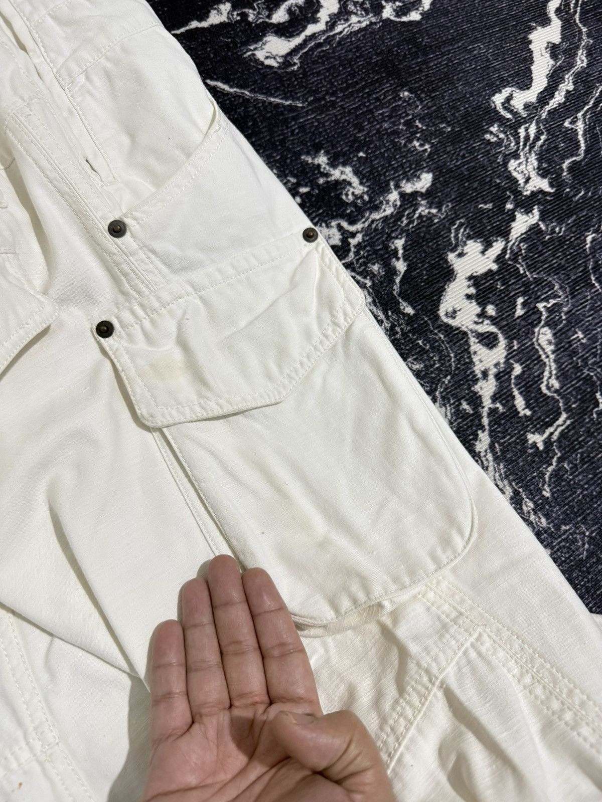 Issey Miyake Tete homme double waist multi pocket cargo pants Size US 30 / EU 46 - 10 Thumbnail