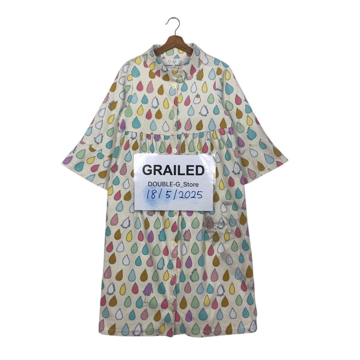 Issey Miyake 📌Vintage Tsumori Chisato Sleep Long Wear Polkadot Design Size M / US 6-8 / IT 42-44 - 1 Thumbnail