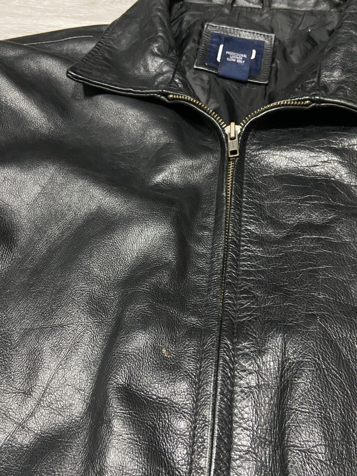 Gap GAP vintage leather jacket zip up Size US XXL / EU 58 / 5 - 8 Thumbnail