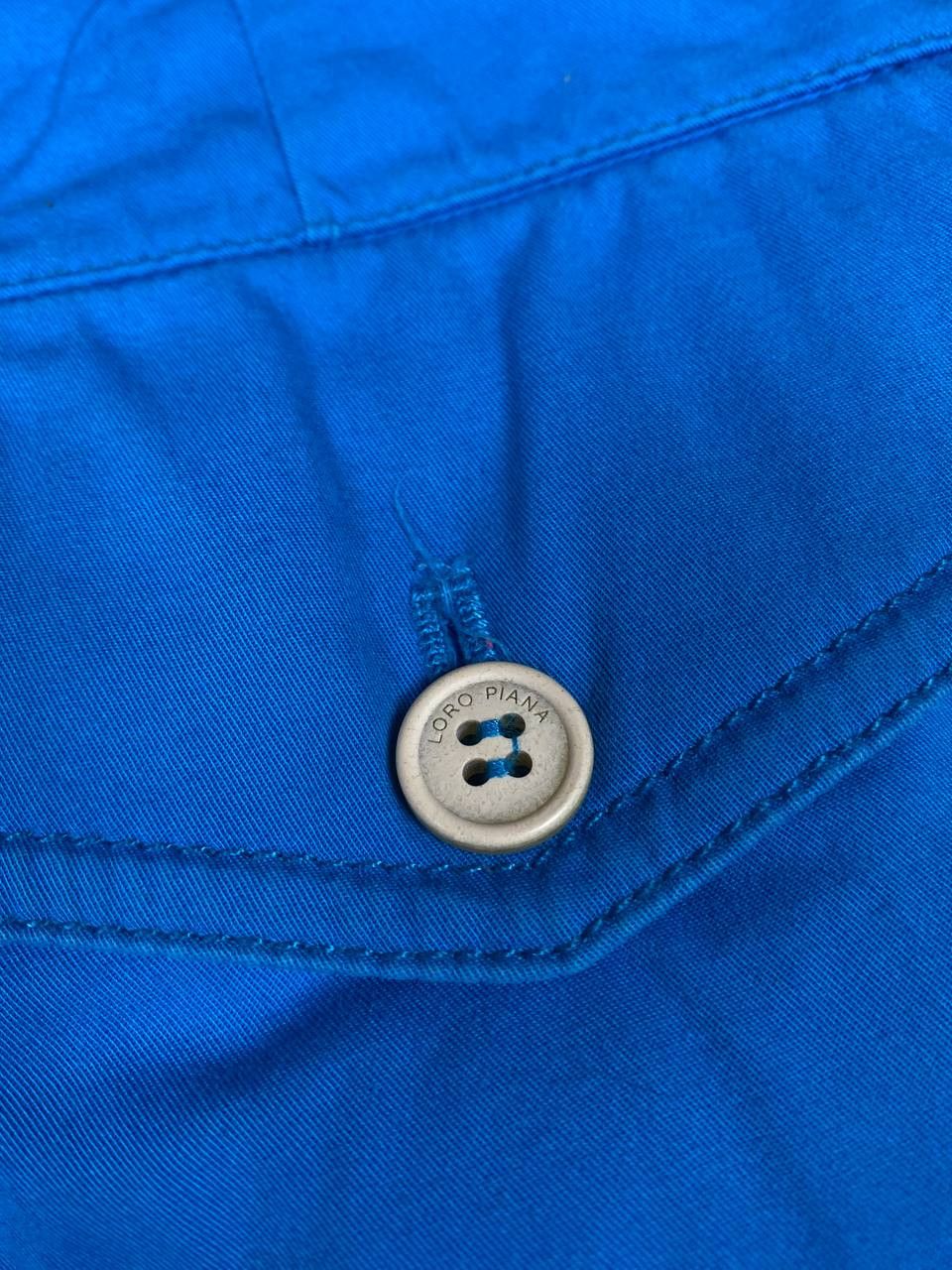 Size 58 Blue Rare Vintage Loro Piana Shorts