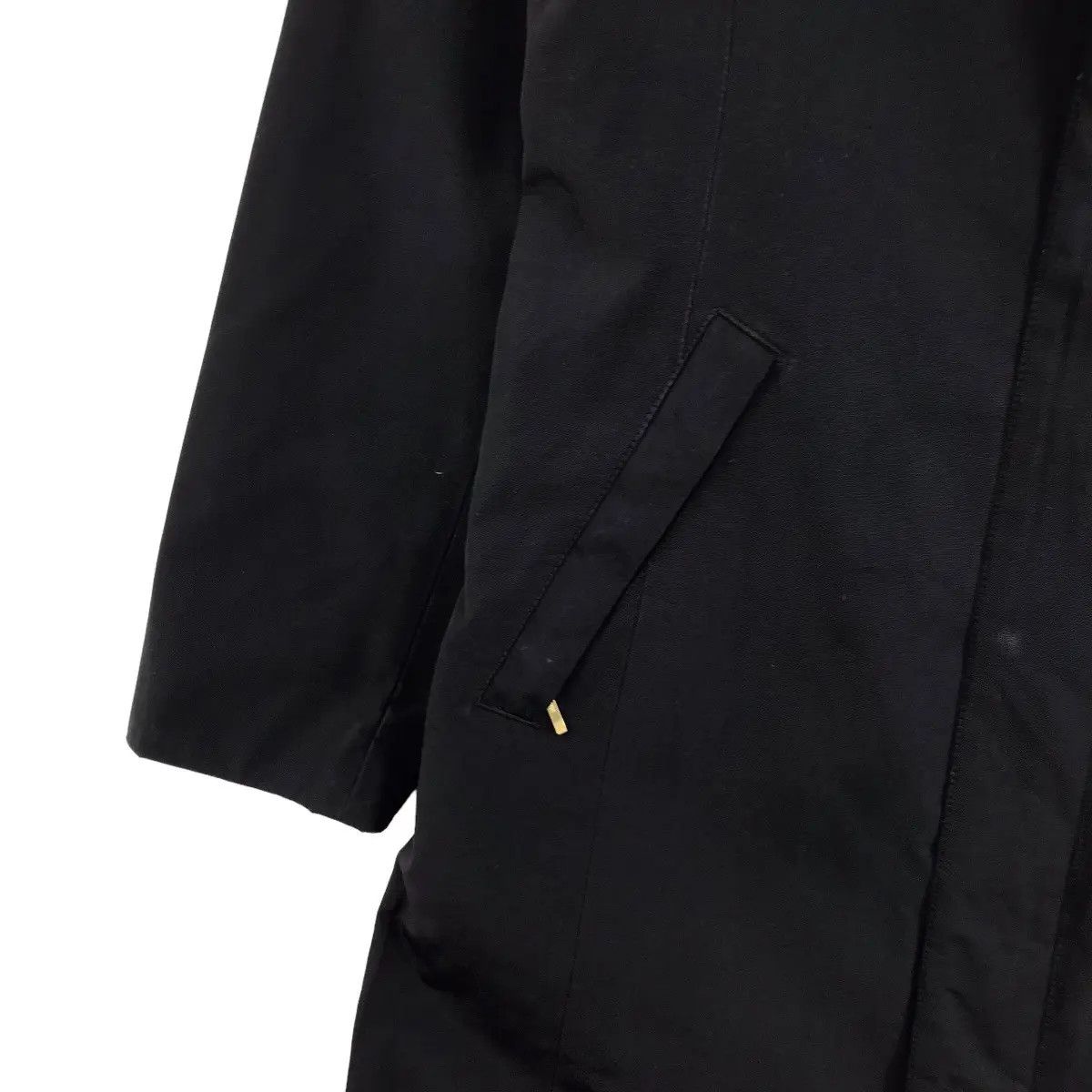 Vintage Vintage SHIPS JAPAN Minimalist Design Trench Coat Parka Size S / US 4 / IT 40 - 4 Thumbnail
