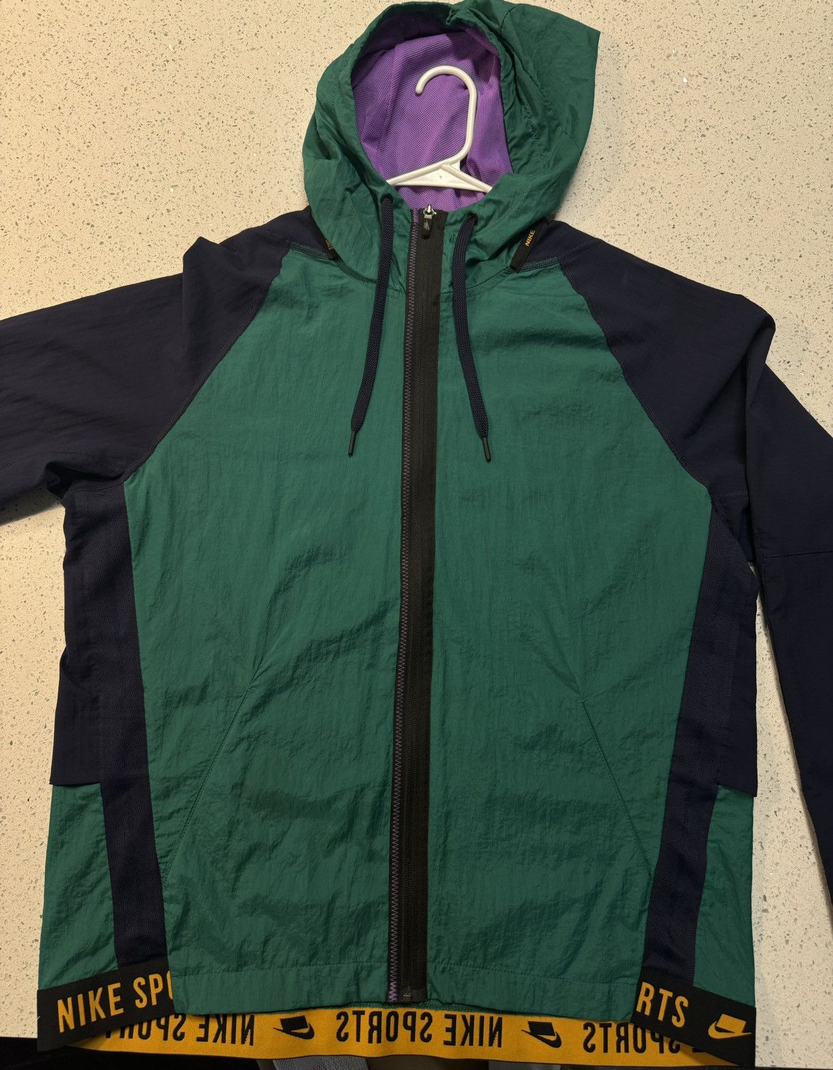 Nike Nike Clash Dri-Fit Full Zip Training Jacket Retro/Vintage Size US L / EU 52-54 / 3 - 1 Thumbnail