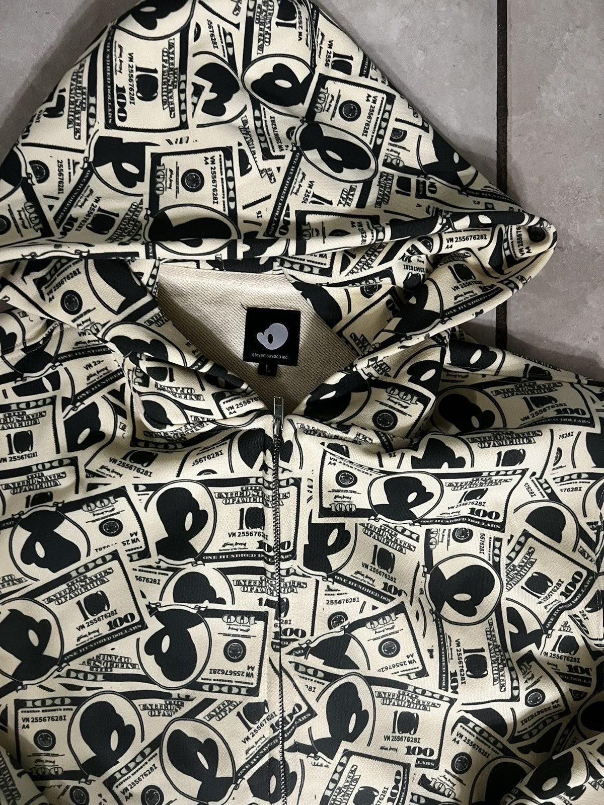 Father Steve Father Steve Money Hoodie L Size US L / EU 52-54 / 3 - 2 Thumbnail
