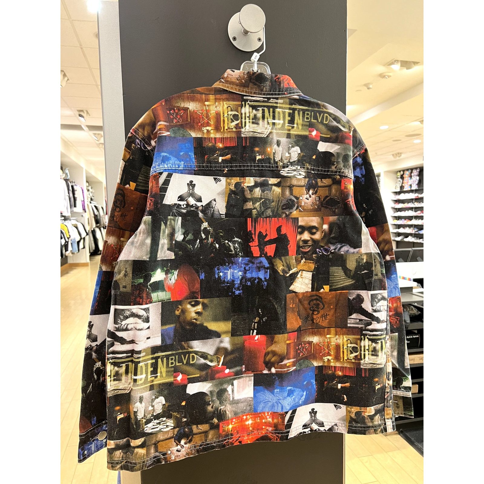 Nas and DMX Collage Denim Chore Coat | Supreme 21fw