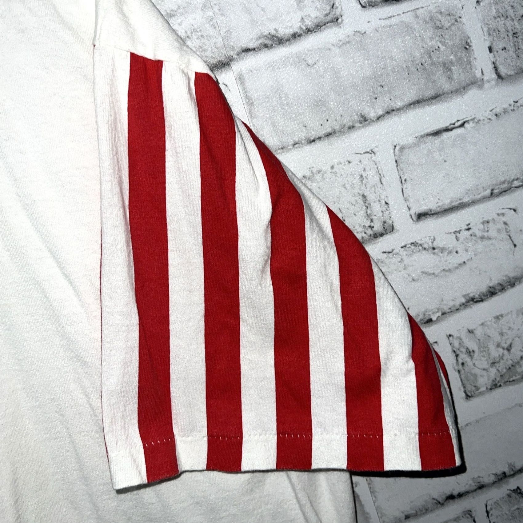 Vintage VINTAGE LA Sportswear T-Shirt Mens XL White Single Stitch Stitch Shirt Size US XL / EU 56 / 4 - 2 Thumbnail