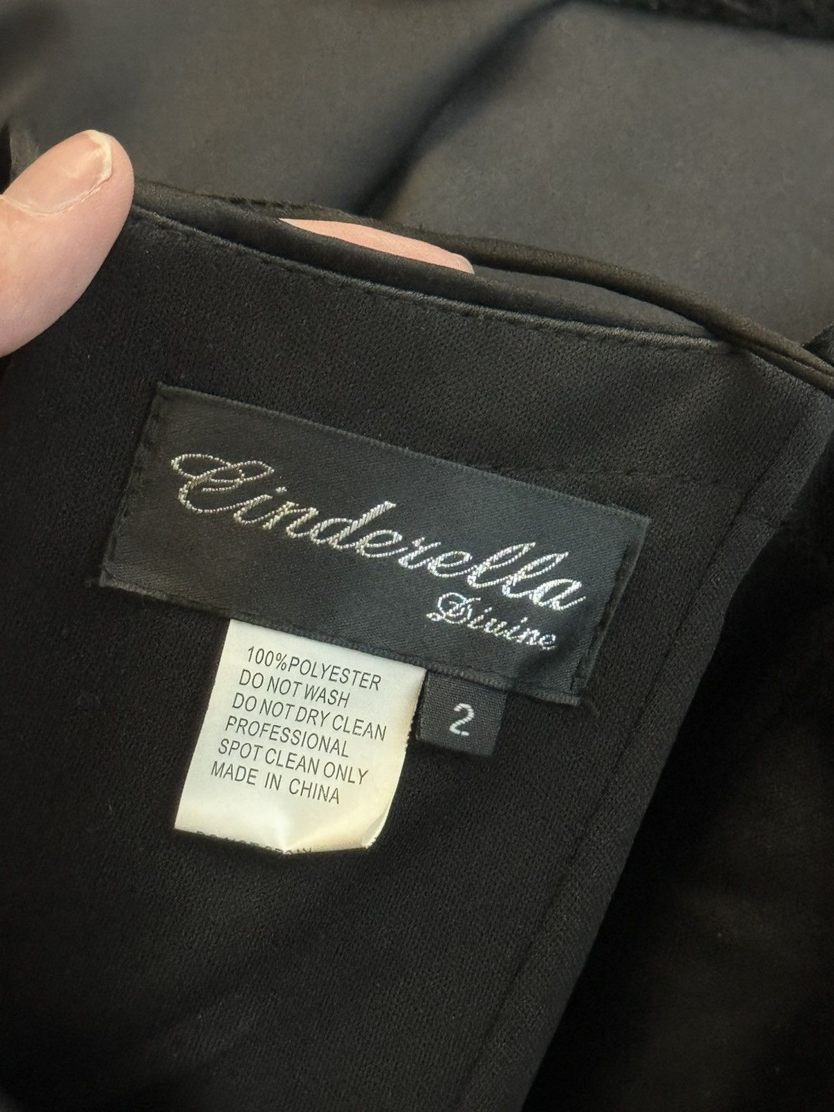 Other Miabella black satin evening gown Size XS / US 0-2 / IT 36-38 - 5 Thumbnail
