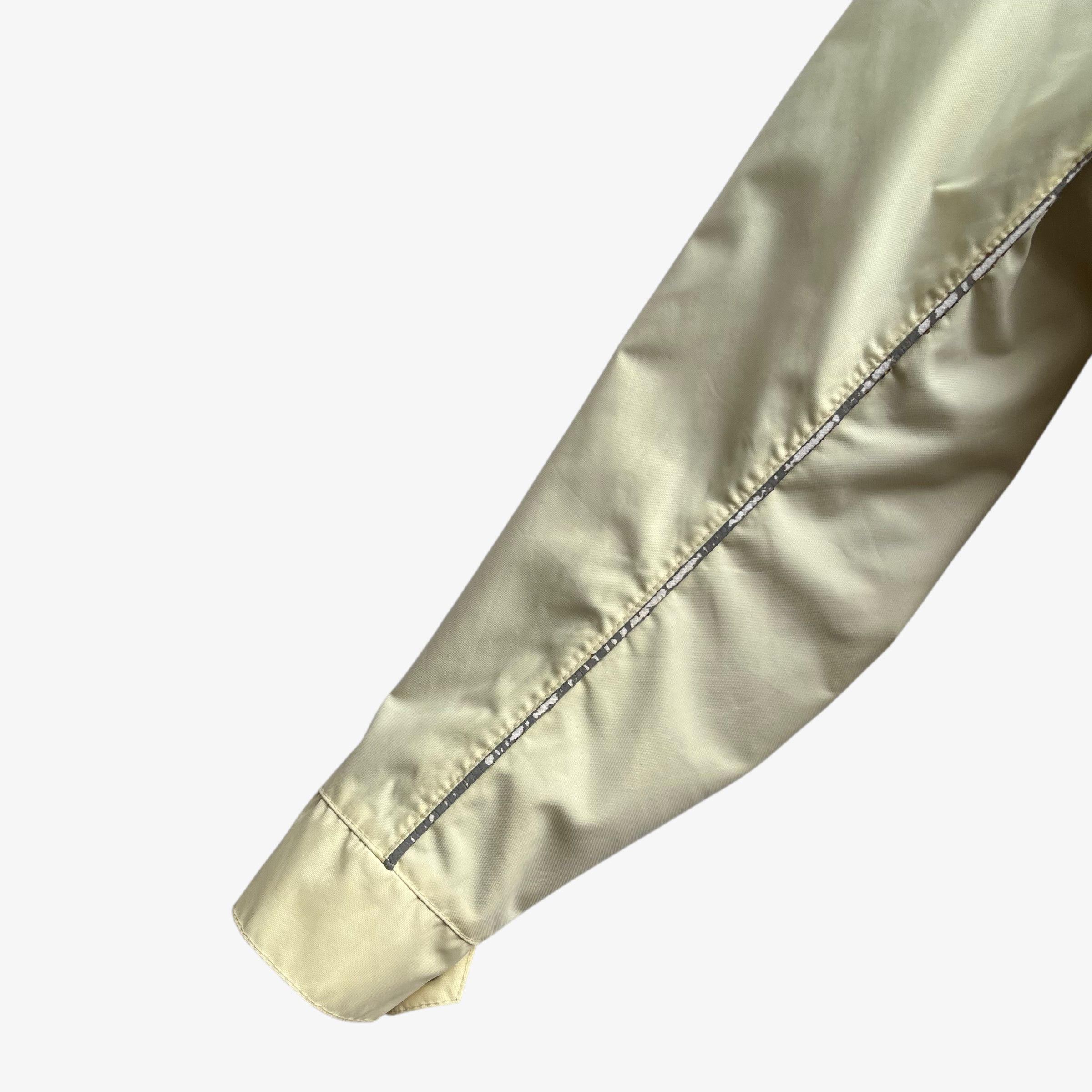 Belstaff Vintage 90s Men's Belstaff Tourmaster 500 Cream Biker Jacket Size US S / EU 44-46 / 1 - 6 Thumbnail