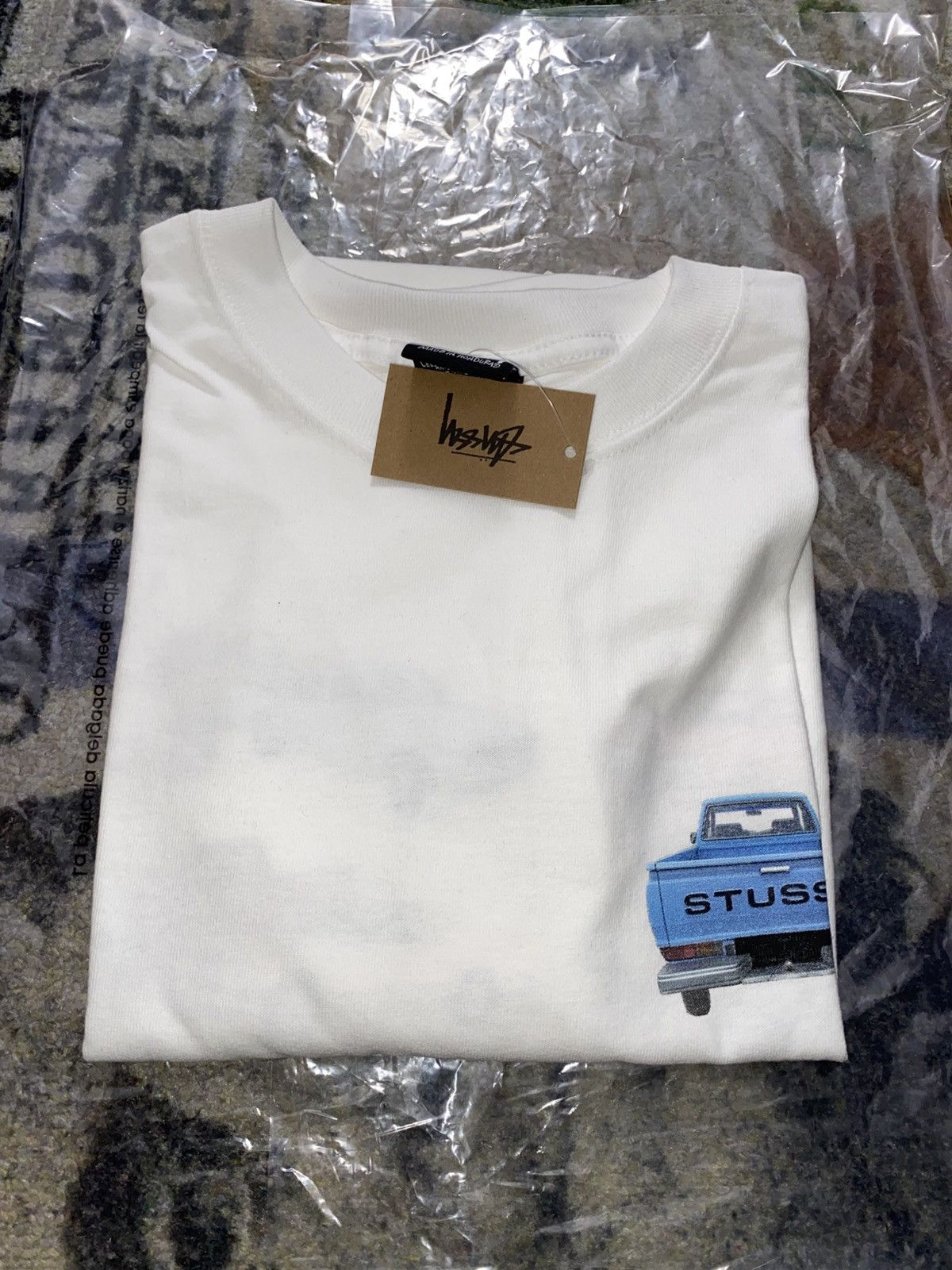Stussy Stussy Pickup Tee White Size US L / EU 52-54 / 3 - 1 Thumbnail