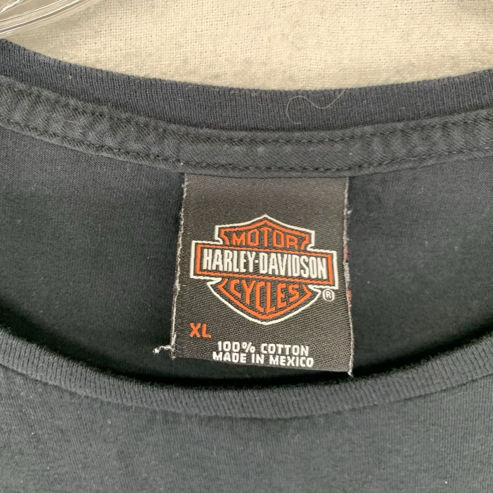 Harley Davidson Harley-Davidson Women's T-Shirt XL Cotton Graphic Angel Biker Motorcycle Retro Art Casual Size XL / US 12-14 / IT 48-50 - 3 Thumbnail
