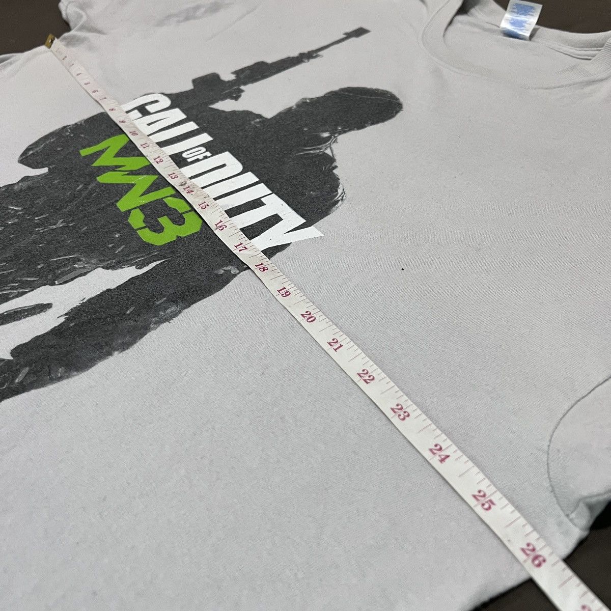 Microsoft Vintage Y2K Call Of Duty MW3 Modern Warfare 3 Promo Tee 2XL Size US XXL / EU 58 / 5 - 6 Thumbnail