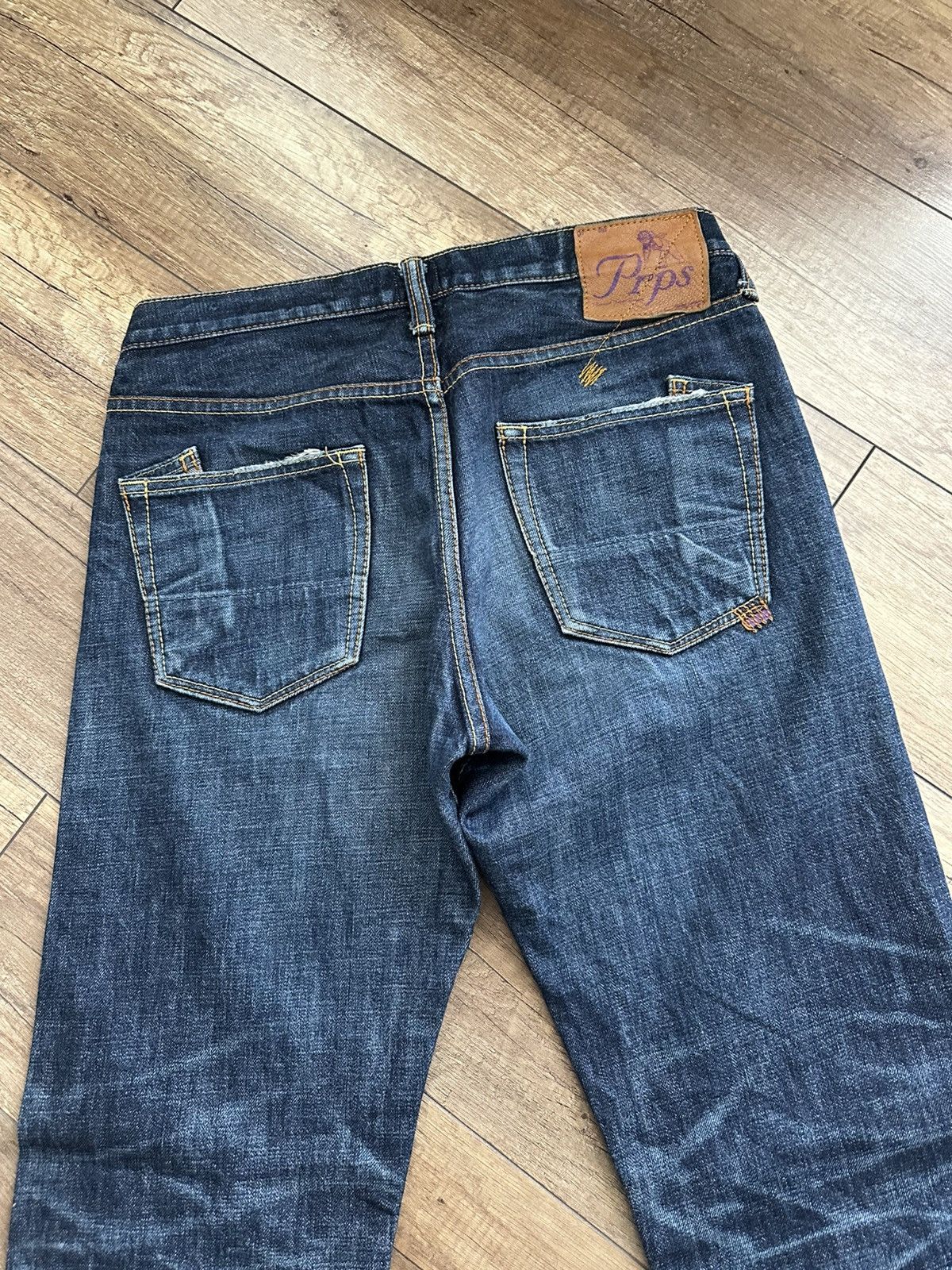 Prps PRPS Japanese Denim Jeans Pants Size US 32 / EU 48 - 3 Thumbnail