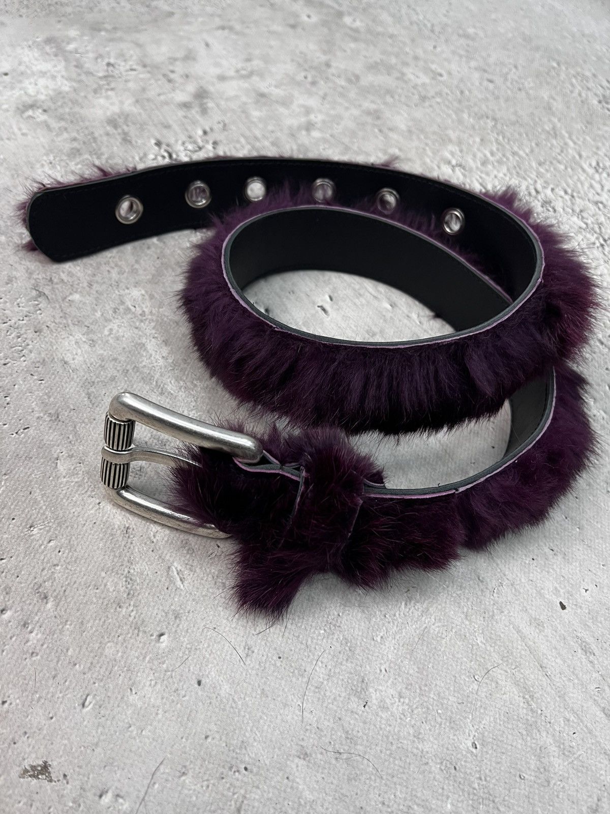 Hysteric Glamour × If Six Was Nine VINTAGE AVANT-GARDE GOTHIC LEATHER BELT RICK OWENS STYLE Size ONE SIZE - 8 Thumbnail