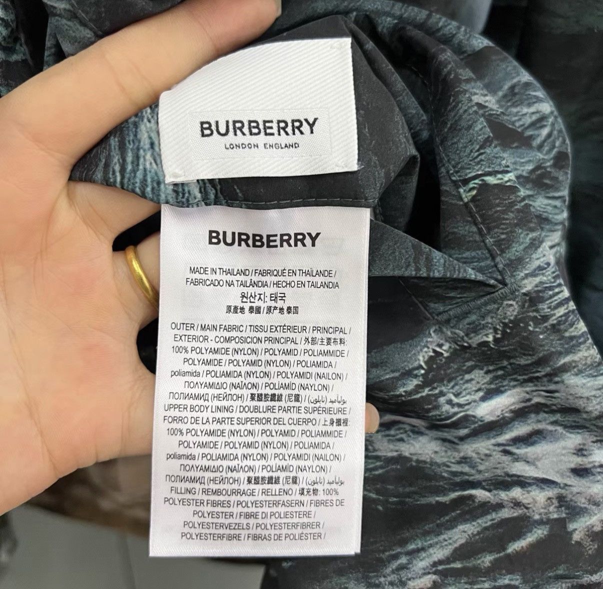 Burberry Burberry Storm Print Reversible Coat J41 Size US M / EU 48-50 / 2 - 4 Thumbnail