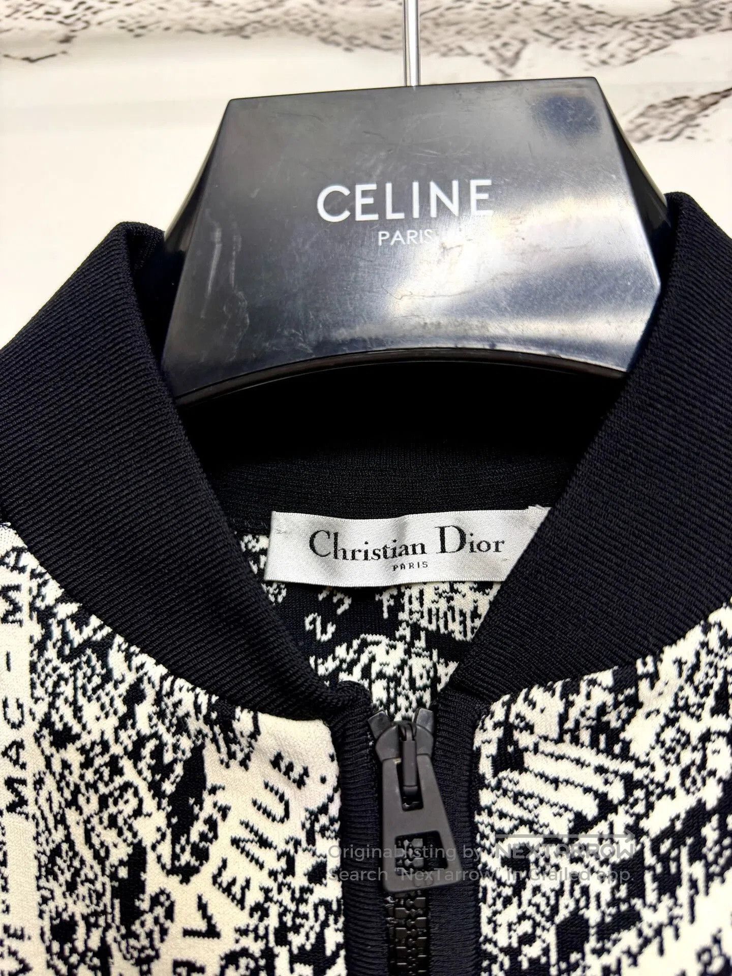 Dior Paris Map Print Jacket.