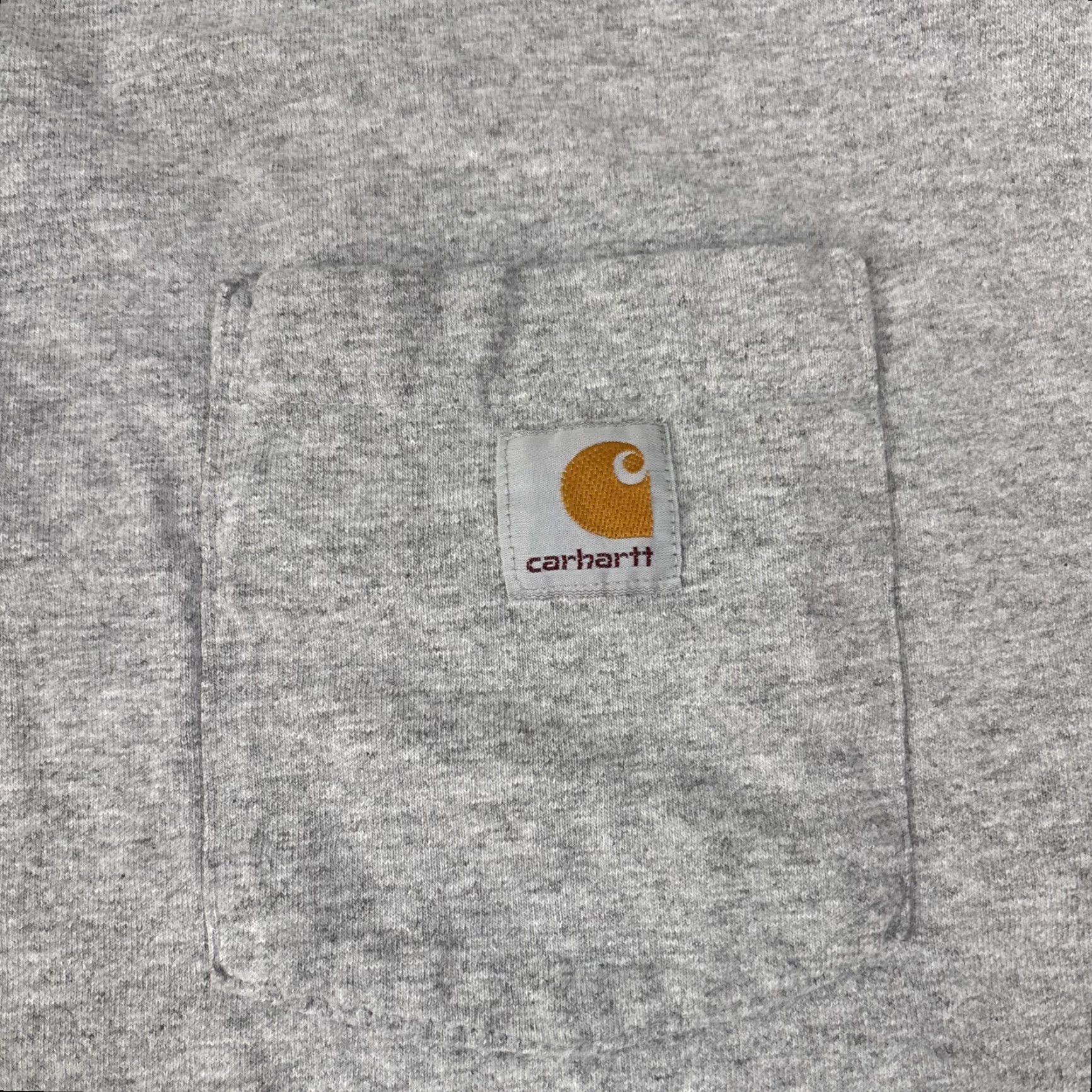 Carhartt Carhartt T Shirt Men’s 4XL Gray Henley Short Sleeve Pocket Logo 3 Button Original Fit Work Tee Mens Size US XXL / EU 58 / 5 - 2 Thumbnail