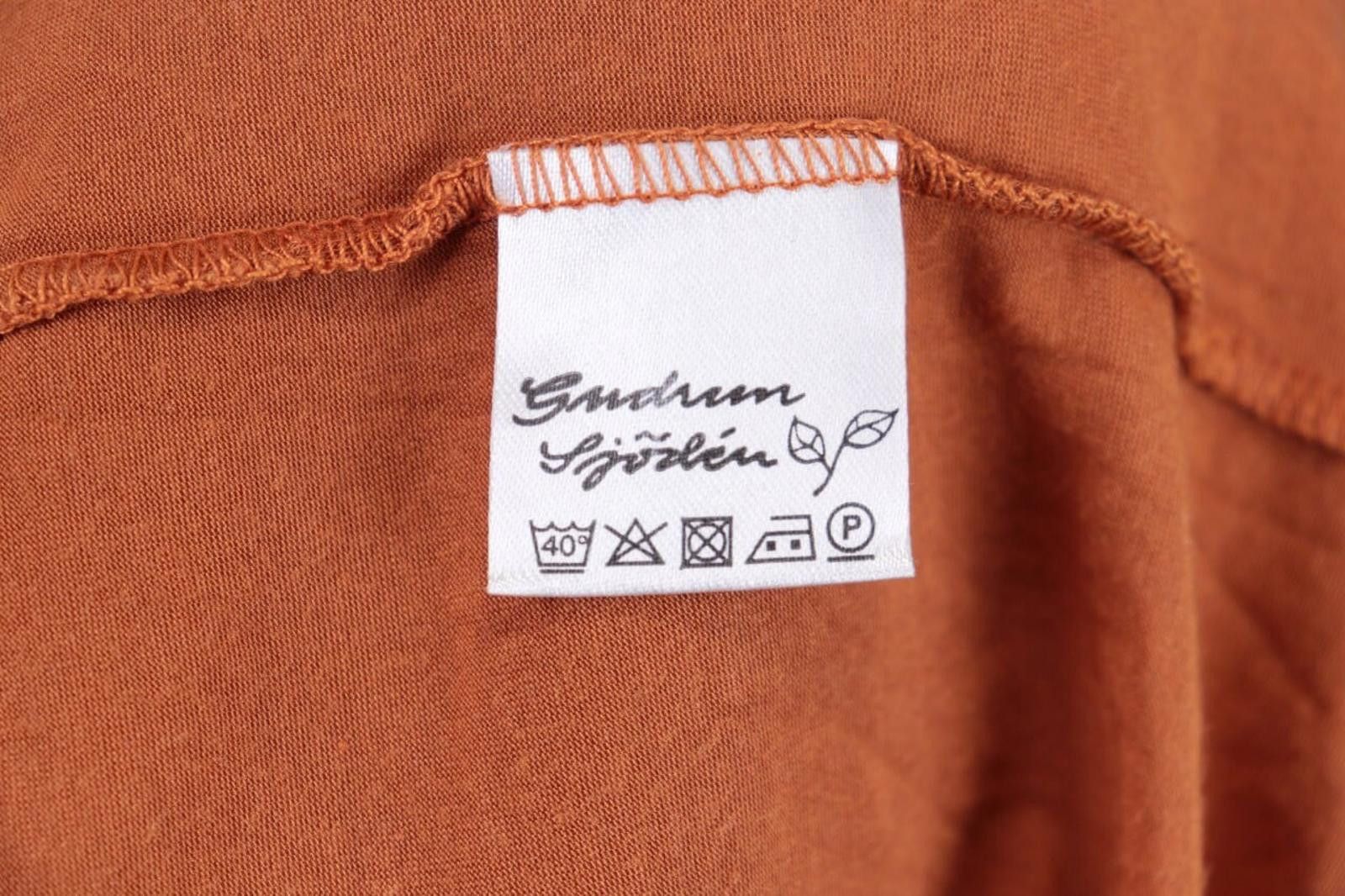 Designer Gudrun Sjoden Orange Bodycon Tunic Blouson Dress Size M Size M / US 6-8 / IT 42-44 - 12 Thumbnail