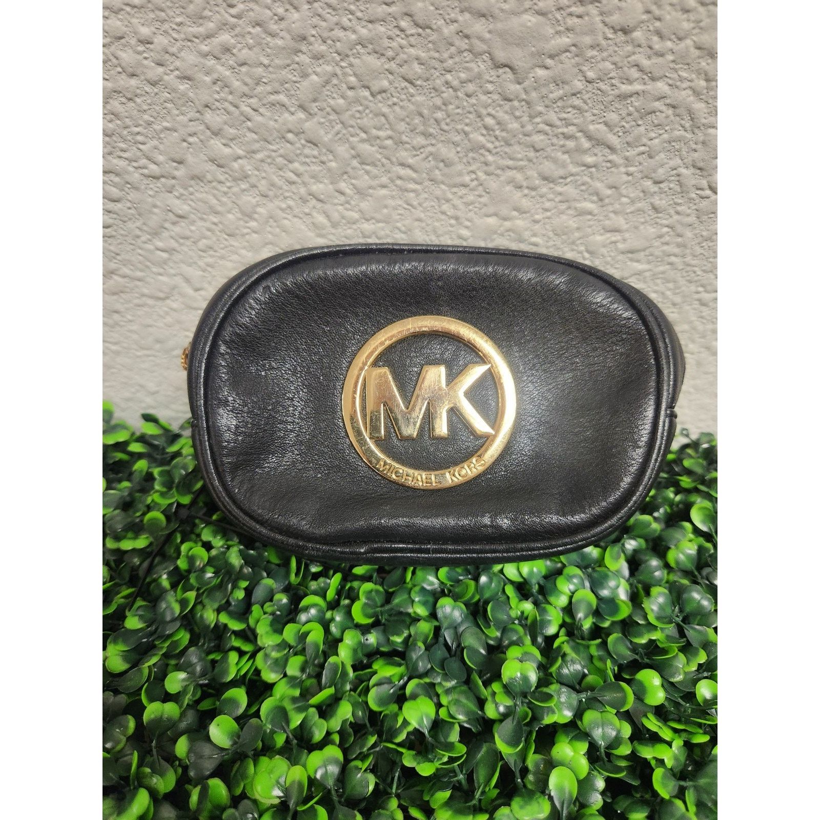 Michael Kors Michael Kors Fulton Small Cosmetic Bag Soft Leather Size ONE SIZE - 1 Thumbnail