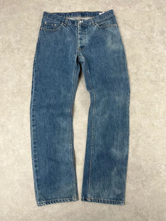 Helmut Lang Helmut Lang Classic Blue Denim Jeans Size US 32 / EU 48 - 1 Thumbnail