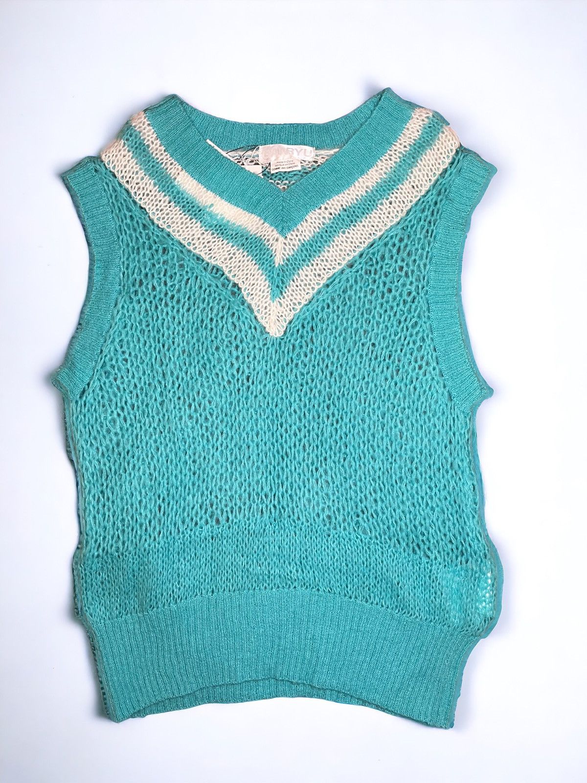 CDG X Ganryu Web acrylic vest