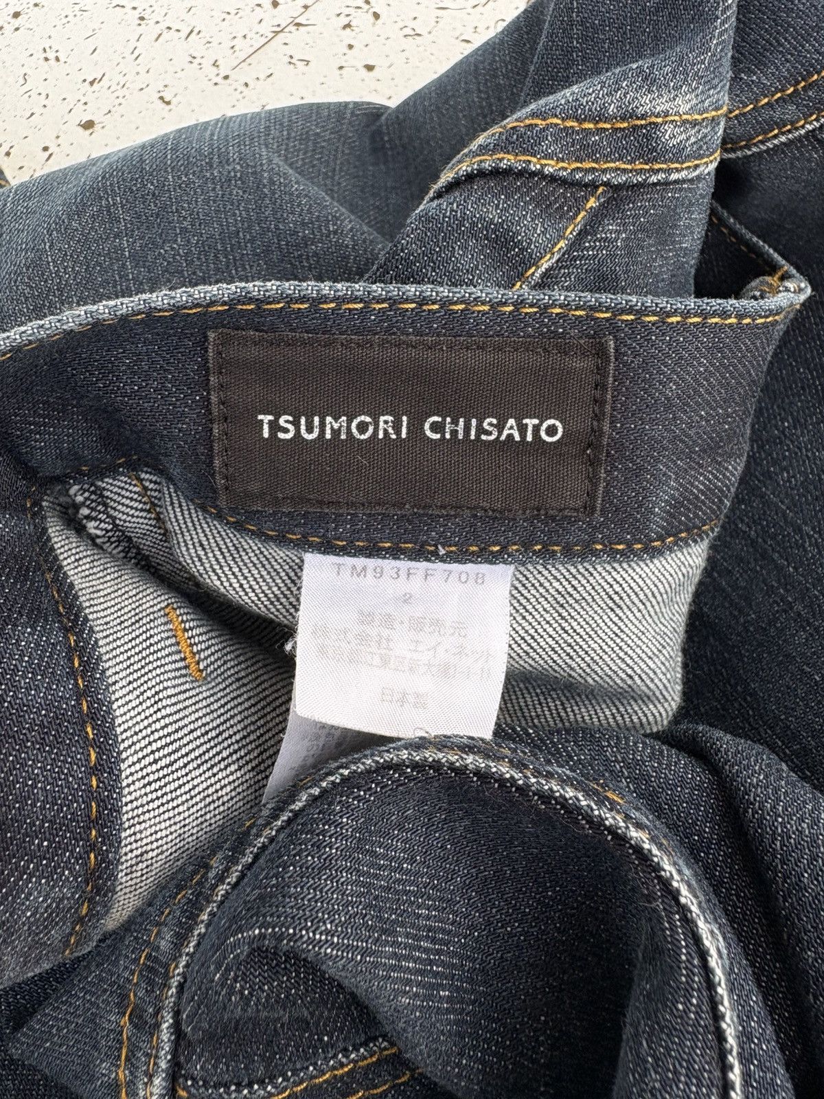 Issey Miyake Issey Miyake Avant-Garde Curved Seam Jeans Japanese Denim Size US 32 / EU 48 - 7 Thumbnail